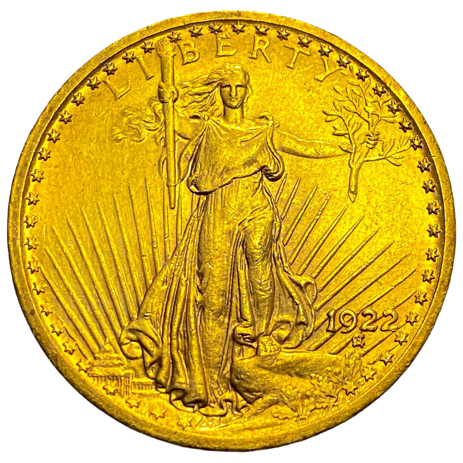 1922 $20 Gold Double Eagle (1 of 2)