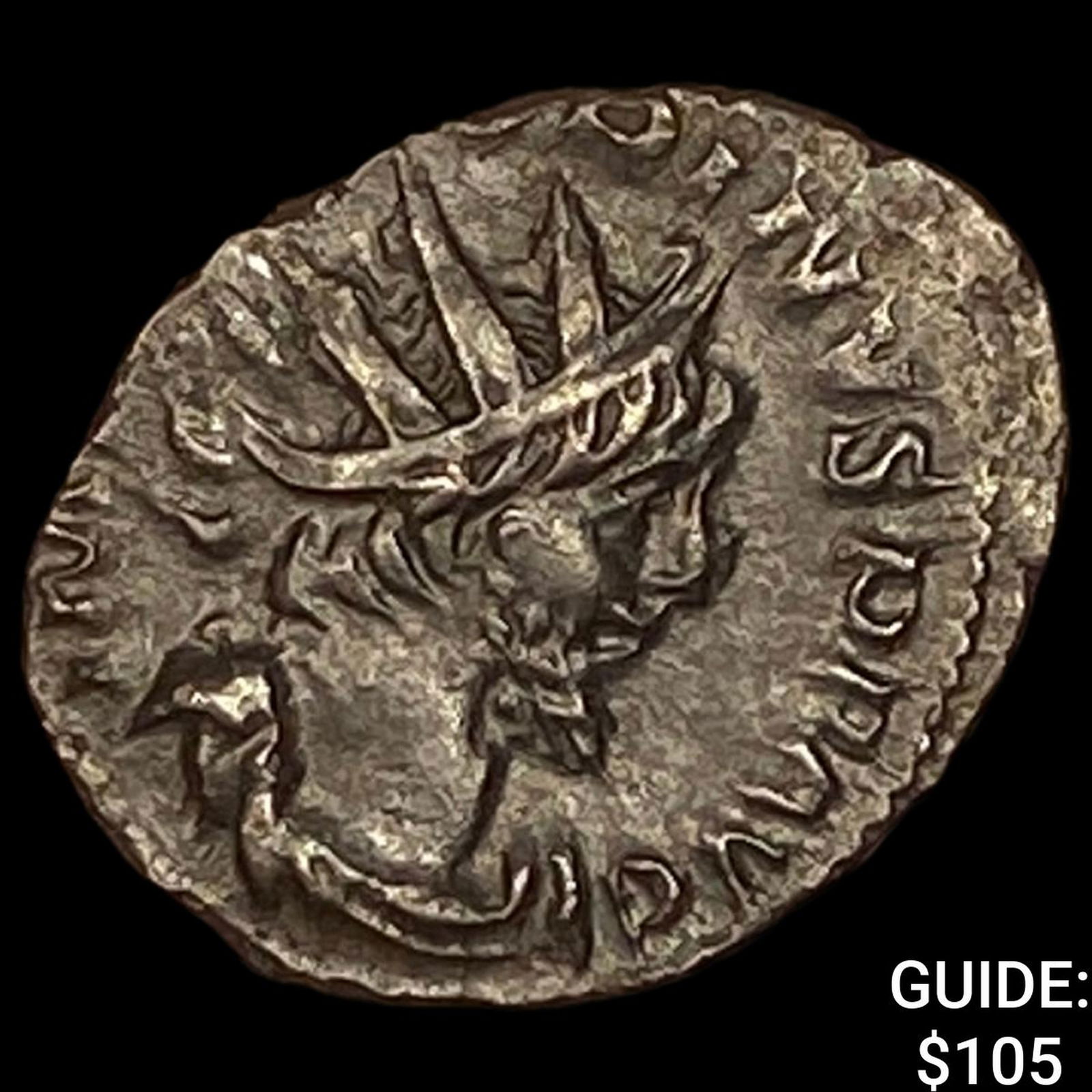 Gallic Empire Victorinus 269-271 Bi Antoninianus CHOICE AU: Gallic Empire Victorinus 269-271 Bi Antoninianus CHOICE AU