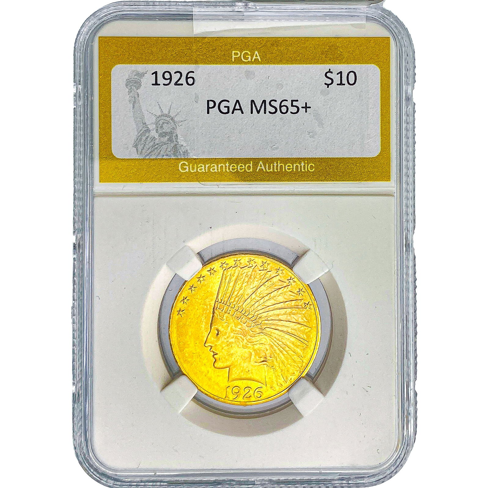 1926 $10 Gold Eagle PGA MS65+ (1 of 2)