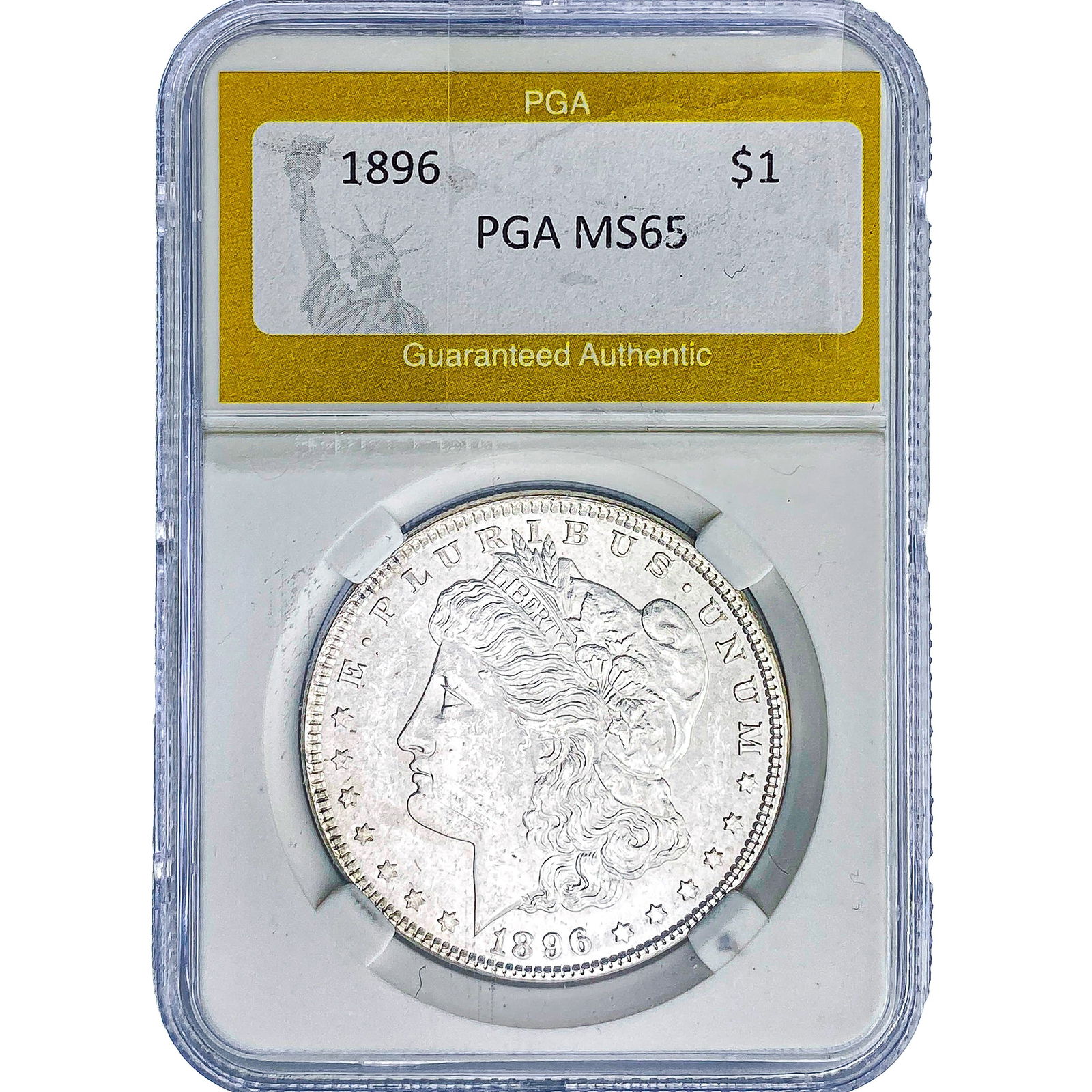 1896 Morgan Silver Dollar PGA MS65 (1 of 2)