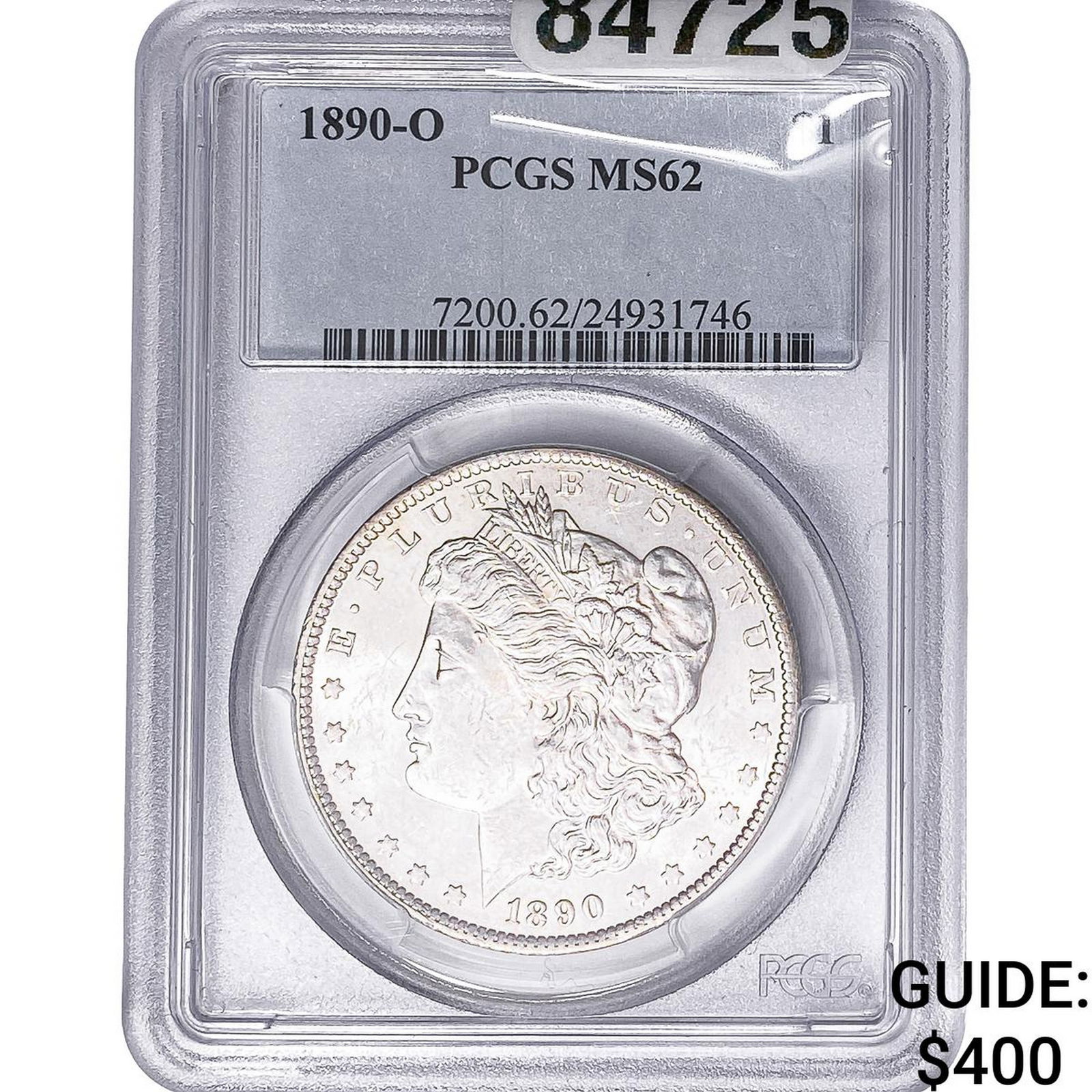 1890-O Morgan Silver Dollar PCGS MS62 (1 of 2)