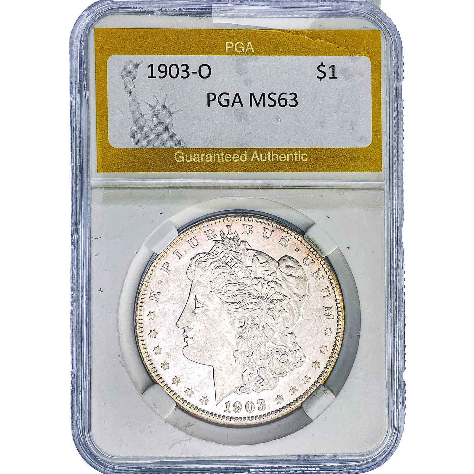 1903-O Morgan Silver Dollar PGA MS63 (1 of 2)