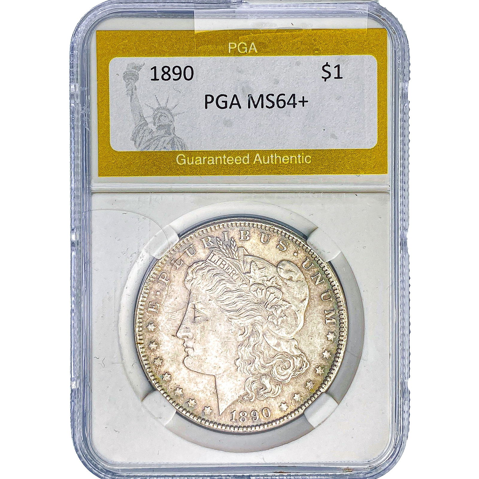 1890 Morgan Silver Dollar PGA MS64+ (1 of 2)