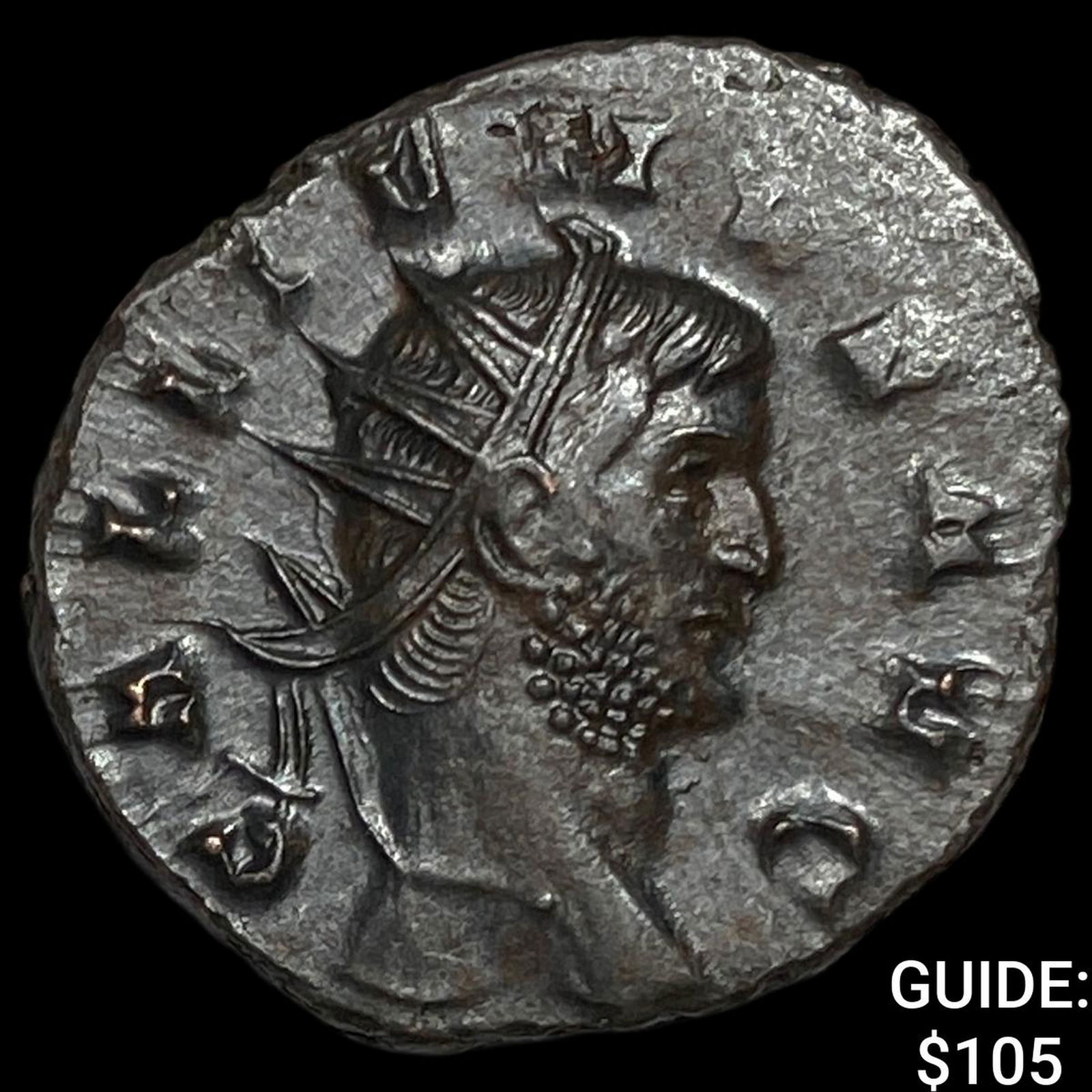 Roman Gallienus 253-268 AD BI Dbl Denarius CHOICE AU (1 of 2)