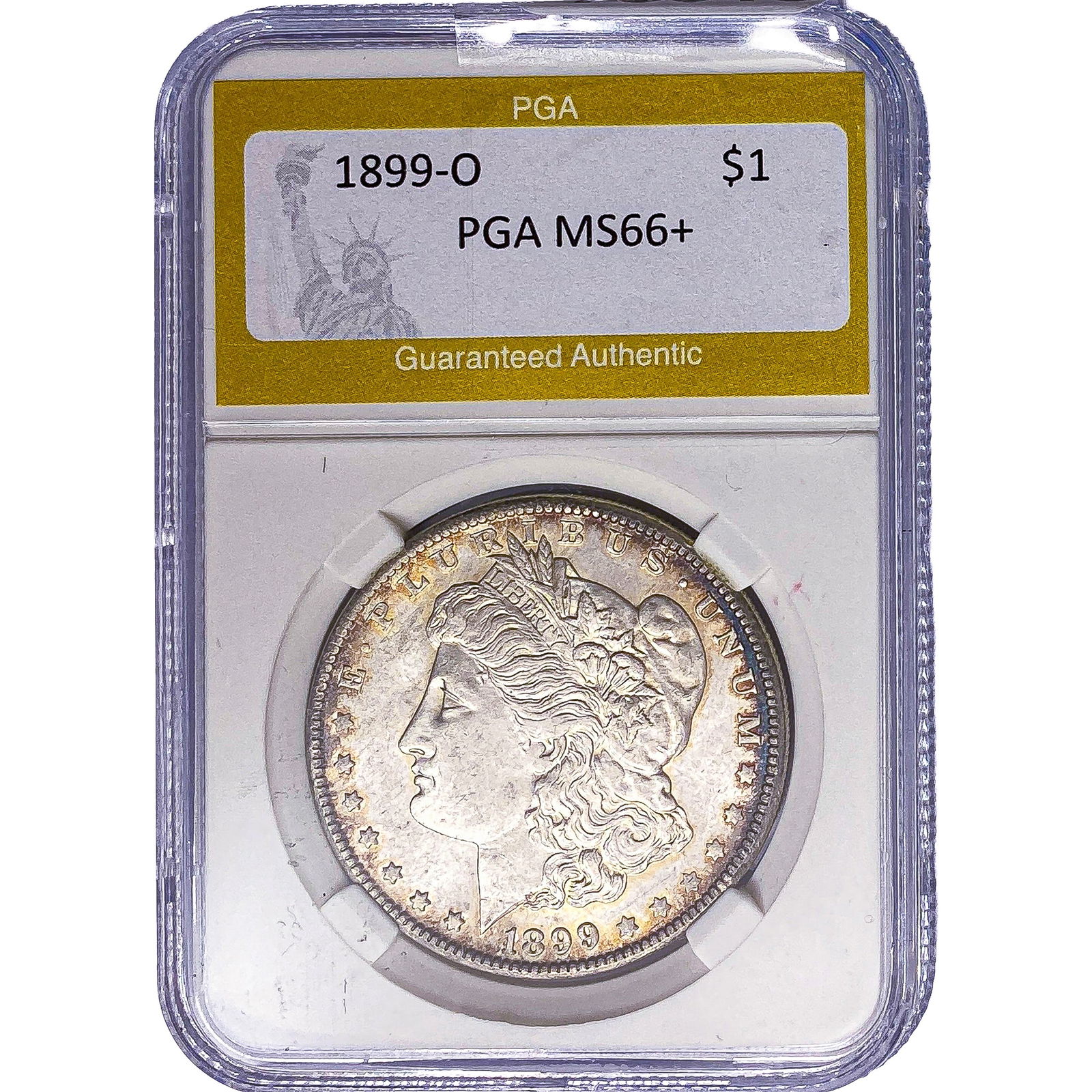 1899-O Morgan Silver Dollar PGA MS66+ (1 of 2)