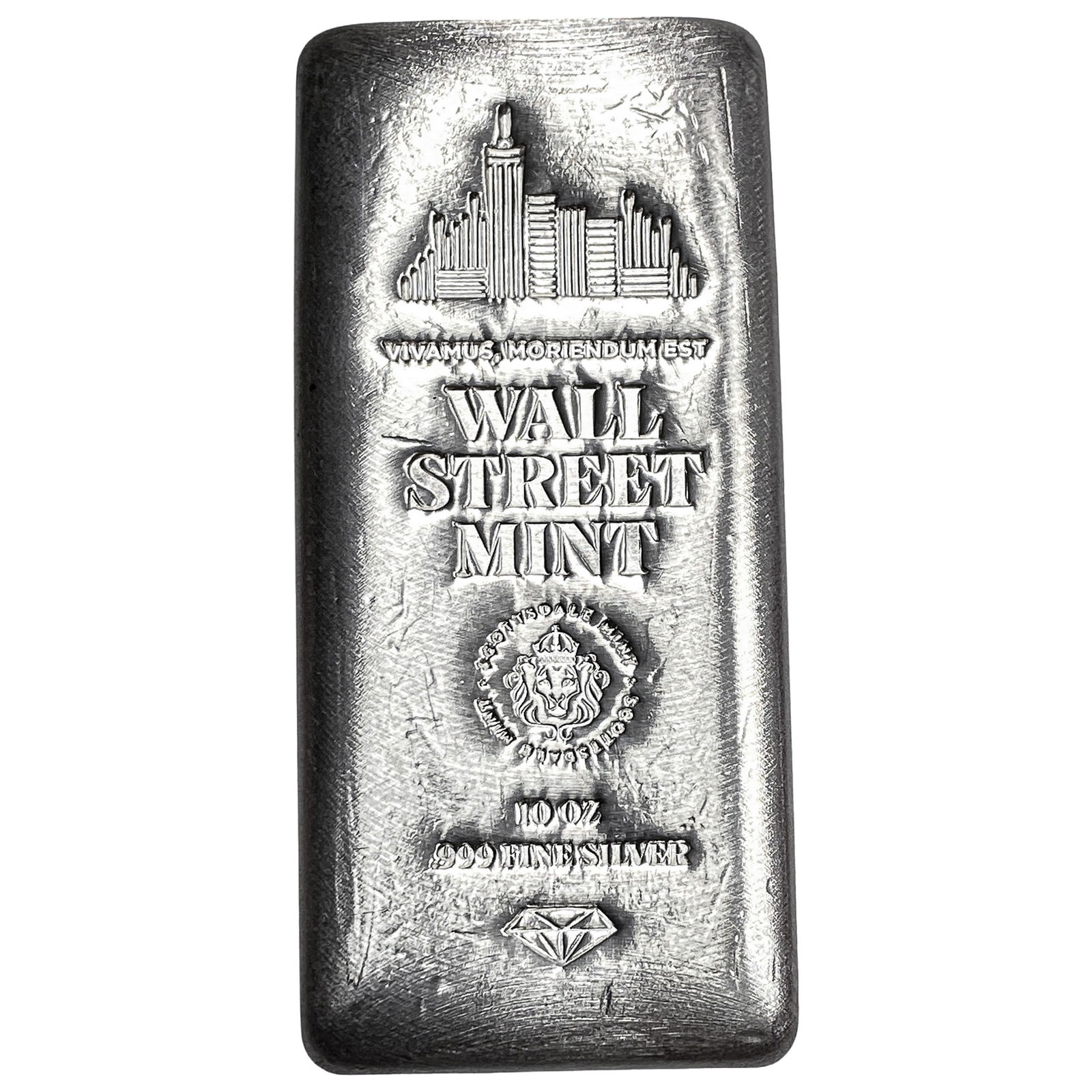 Wallstreet 10oz Silver Bar: Wallstreet 10oz Silver Bar
