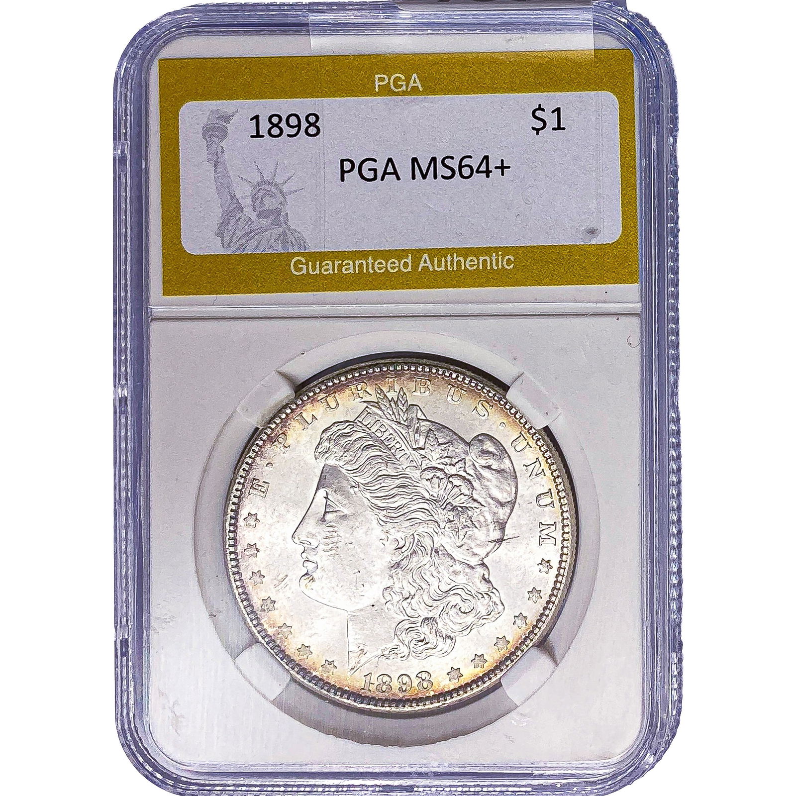 1898 Morgan Silver Dollar PGA MS64+ (1 of 2)
