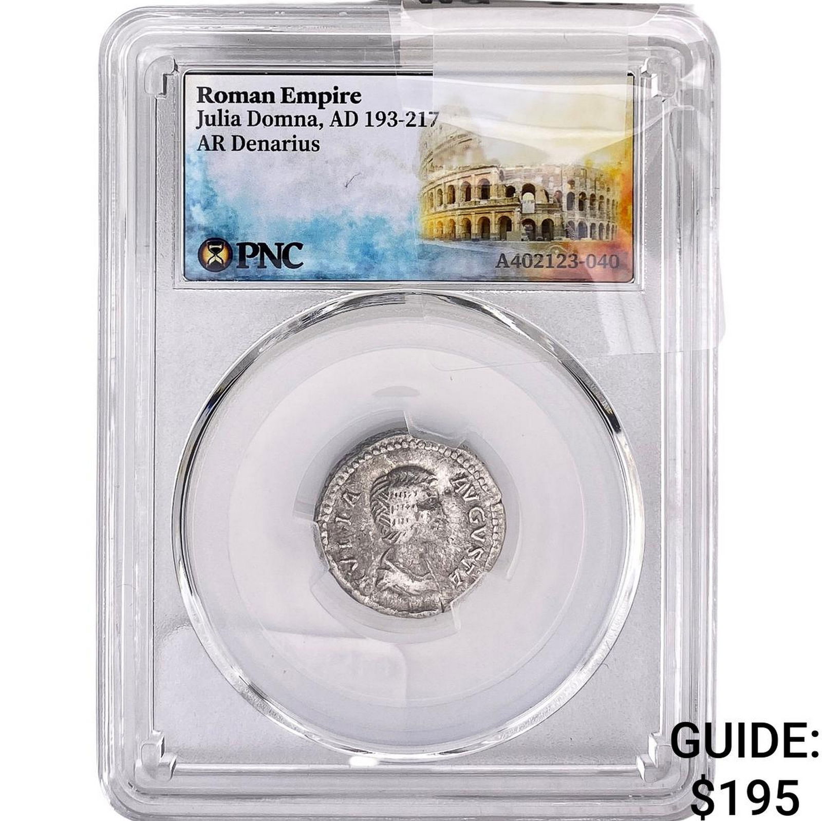 Roman Julia Domna, AD 193-217 Silver Denarius PNC Genuine: Roman Julia Domna, AD 193-217 Silver Denarius PNC Genuine