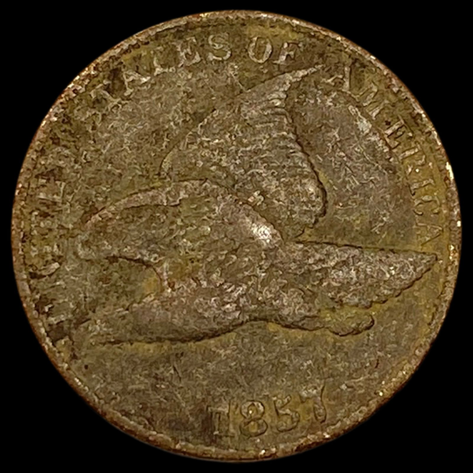 1857 Flying Eagle Cent HIGH GRADE (1 of 2)