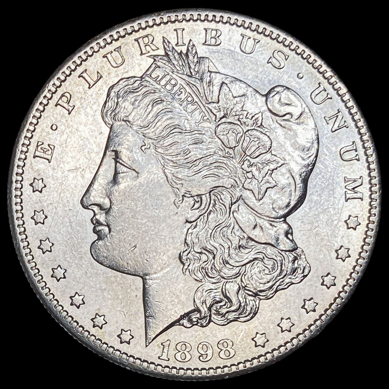1898-S Silver Morgan Dollar UNCIRCULATED: 1898-S Silver Morgan Dollar UNCIRCULATED
