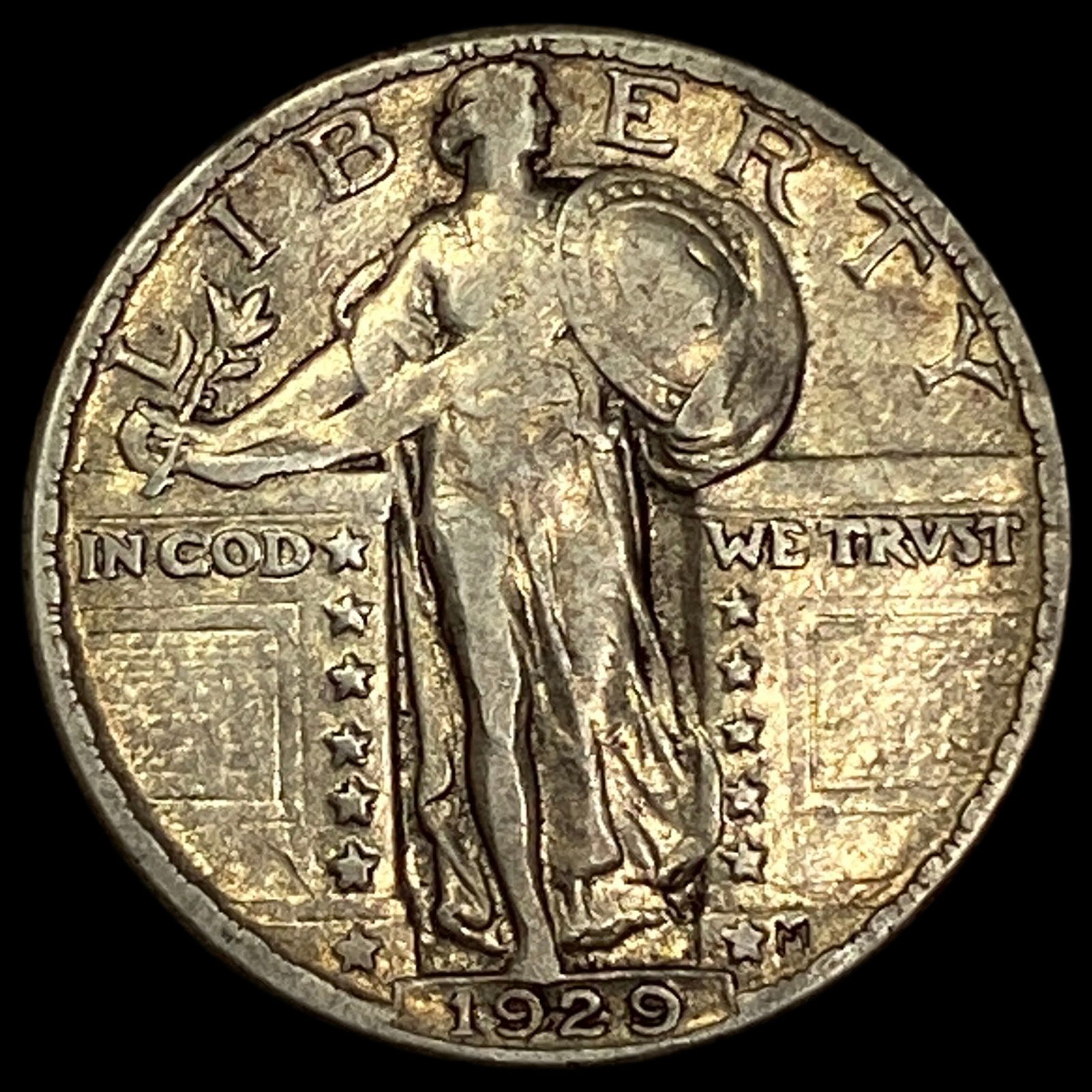 1929 Standing Liberty Quarter CLOSELY UNCIRCULATED: 1929 Standing Liberty Quarter CLOSELY UNCIRCULATED