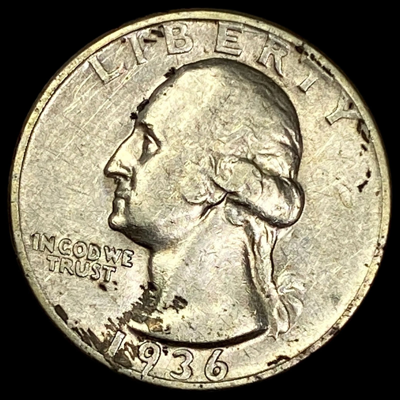 1936-D Silver Washington Quarter UNCIRCULATED (1 of 2)