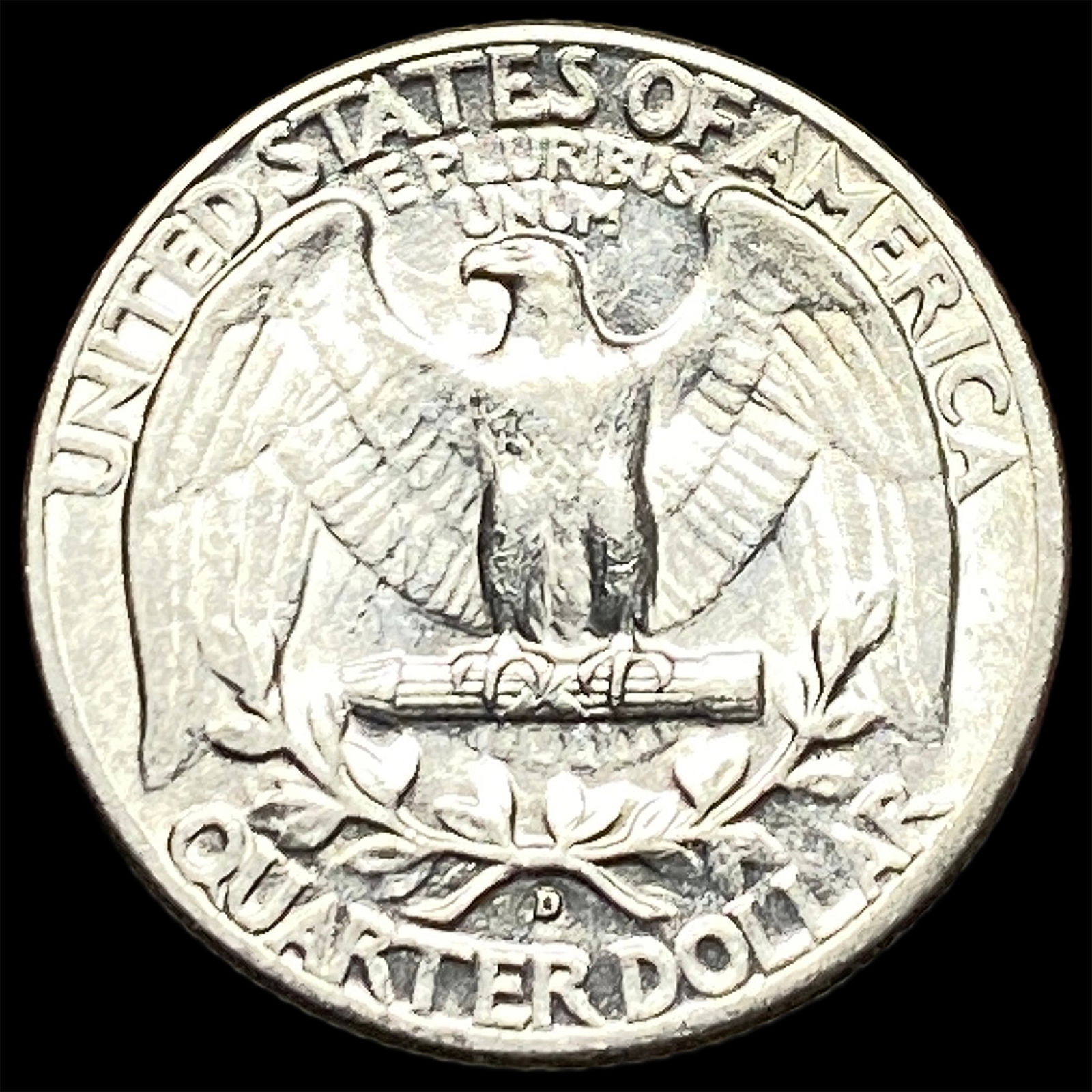 1936-D Silver Washington Quarter CLOSELY UNCIRCULATED - 2