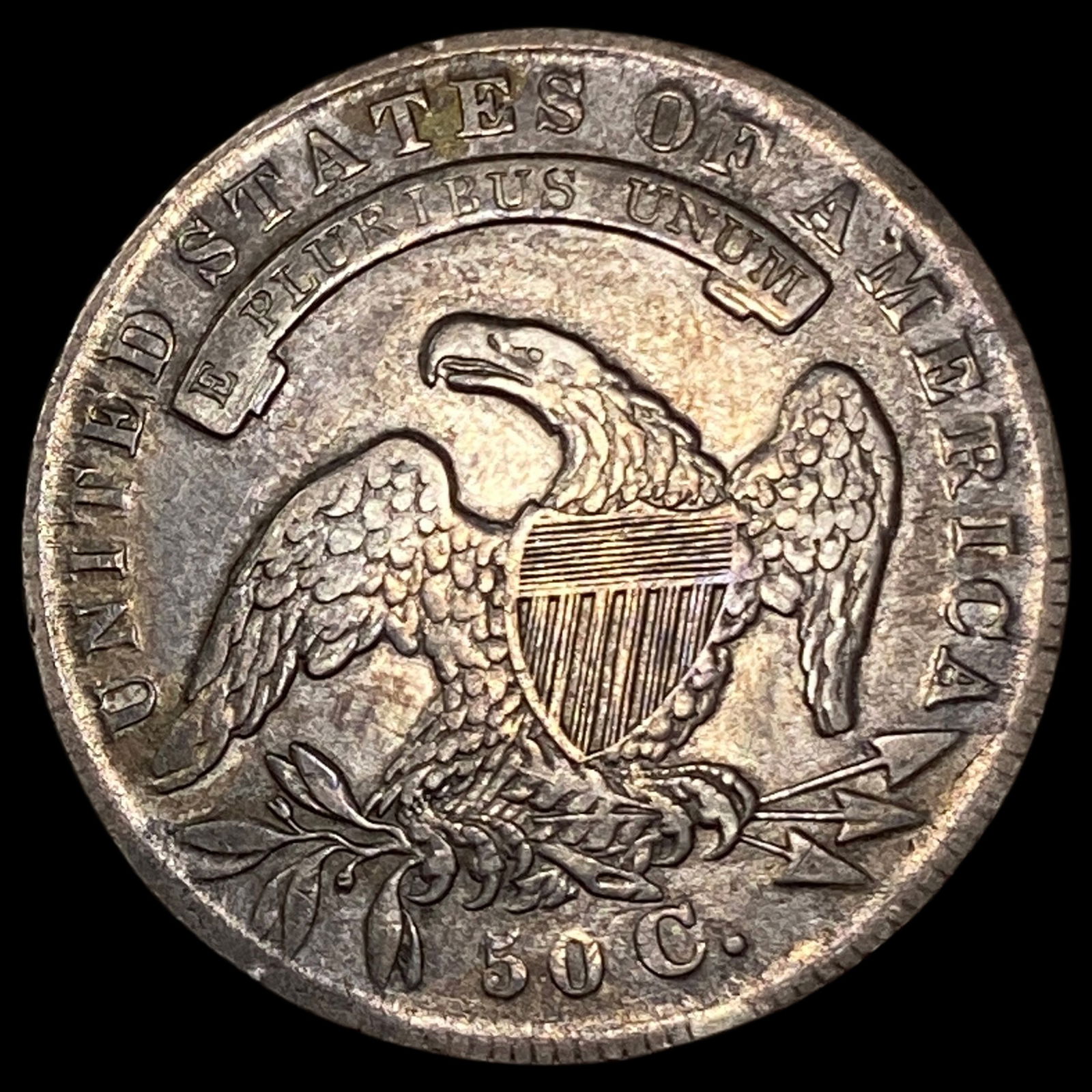 1834 Capped Bust Half Dollar CLOSELY UNCIRCULATED - 2