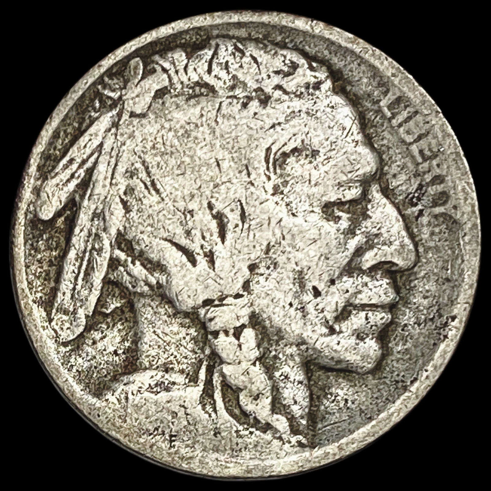 1913-S Type 2 Buffalo Nickel LIGHTLY CIRCULATED: 1913-S Type 2 Buffalo Nickel LIGHTLY CIRCULATED