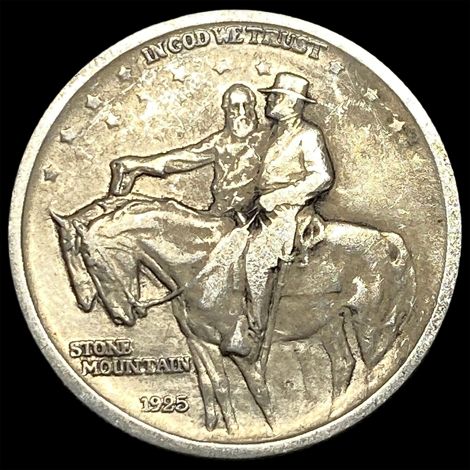 1925 Stone Mountain Silver Half Dollar HIGH GRADE: 1925 Stone Mountain Silver Half Dollar HIGH GRADE