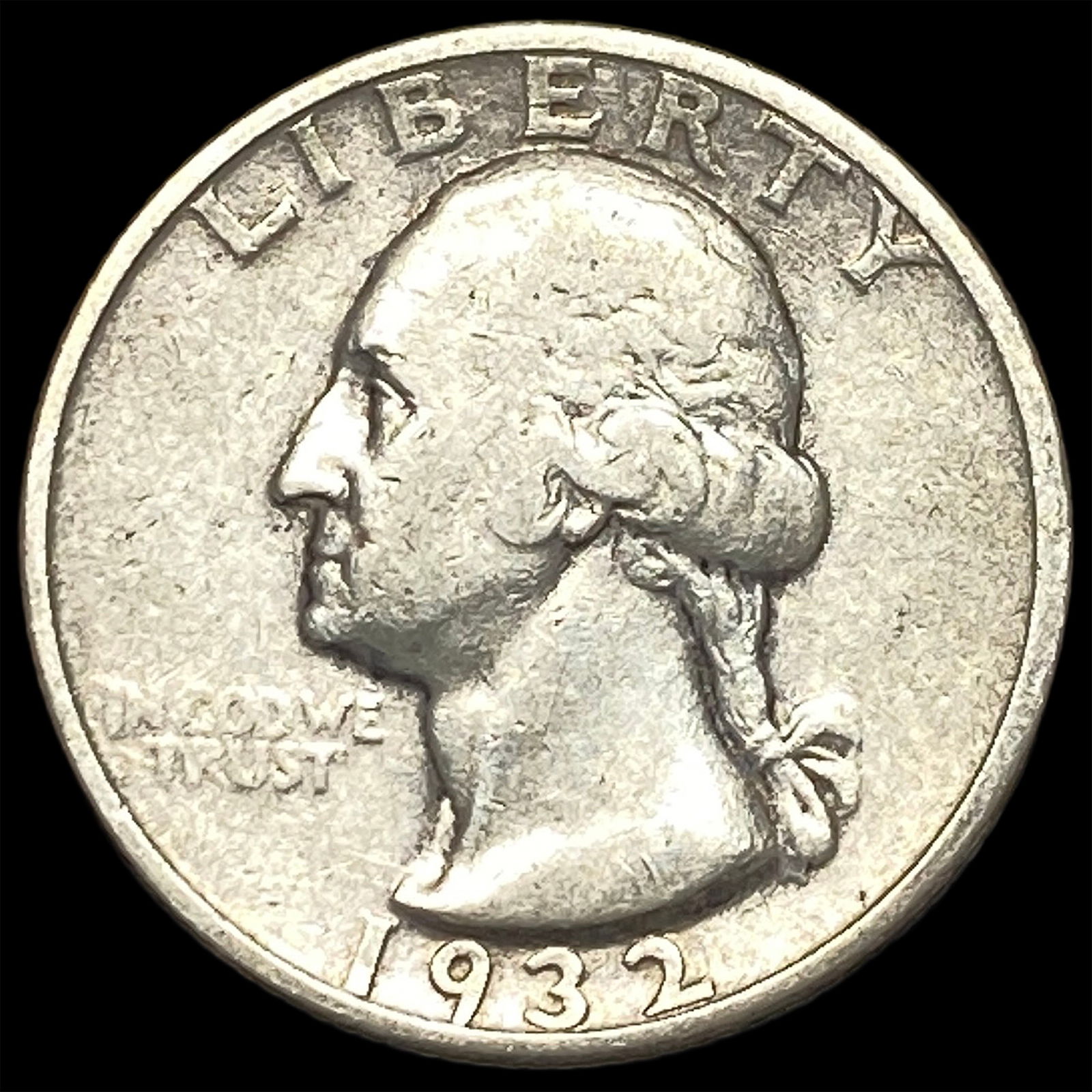 1932-S Silver Washington Quarter LIGHTLY CIRCULATED (1 of 2)