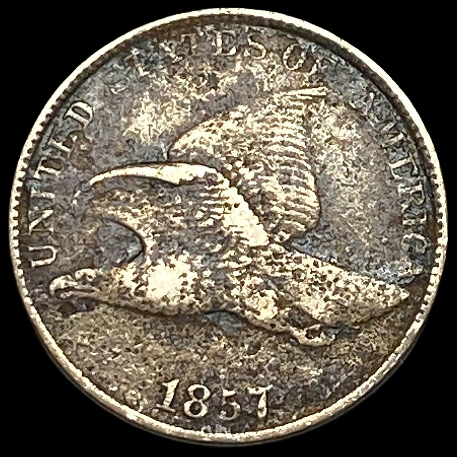 1857 Flying Eagle Cent HIGH GRADE: 1857 Flying Eagle Cent HIGH GRADE
