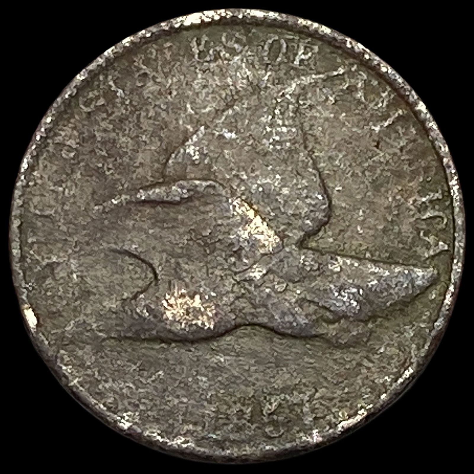 1857 Flying Eagle Cent HIGH GRADE: 1857 Flying Eagle Cent HIGH GRADE