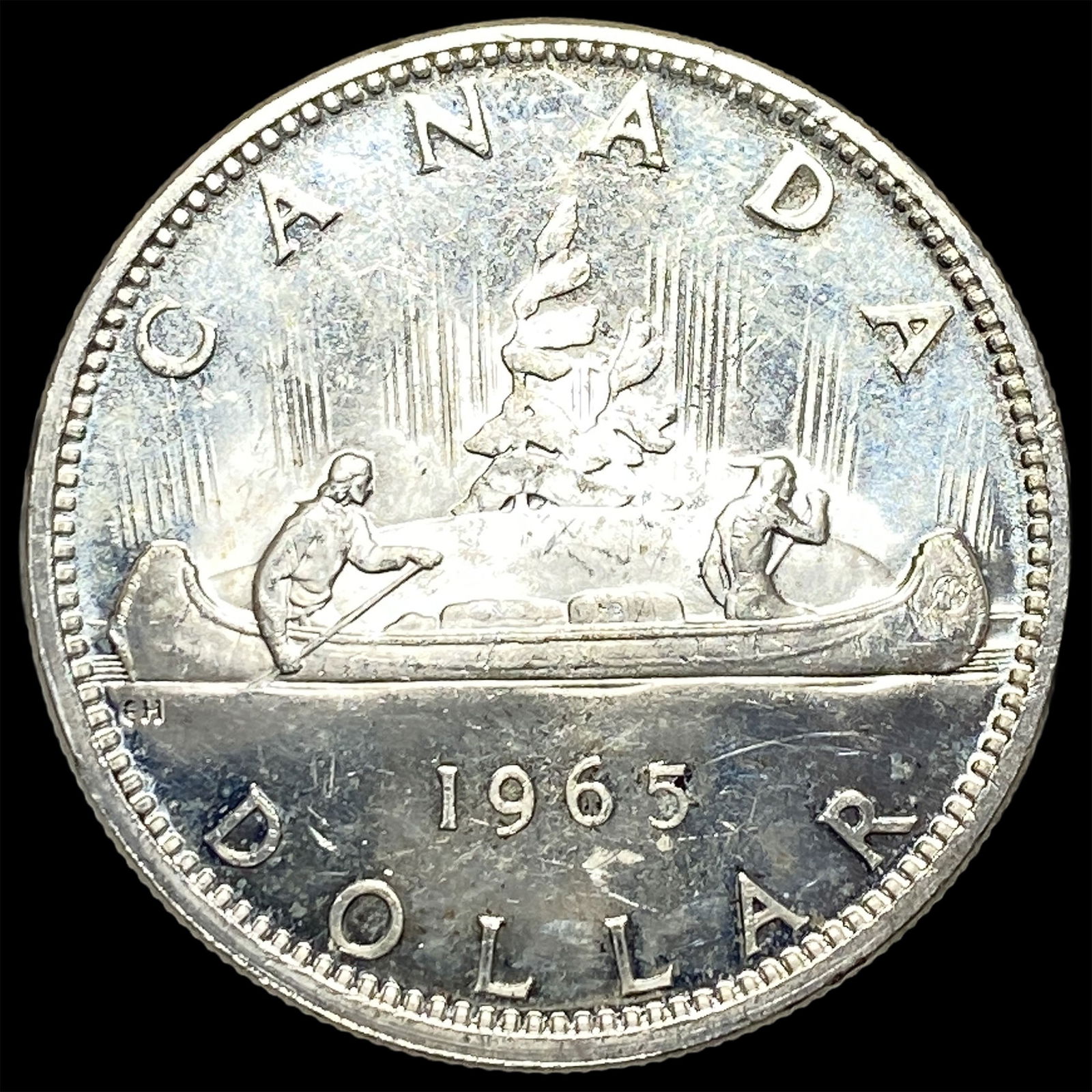 1965 Canada Silver Dollar UNCIRCULATED - 2
