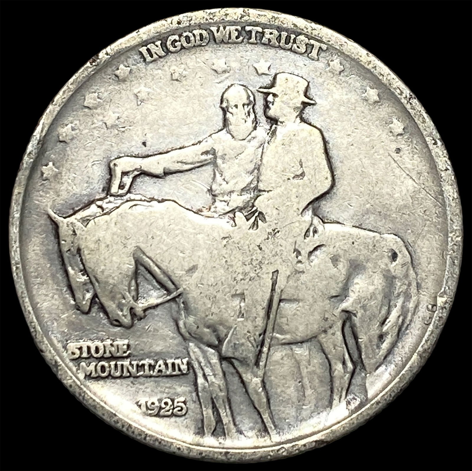 1925 Stone Mountain Silver Half Dollar HIGH GRADE (1 of 2)