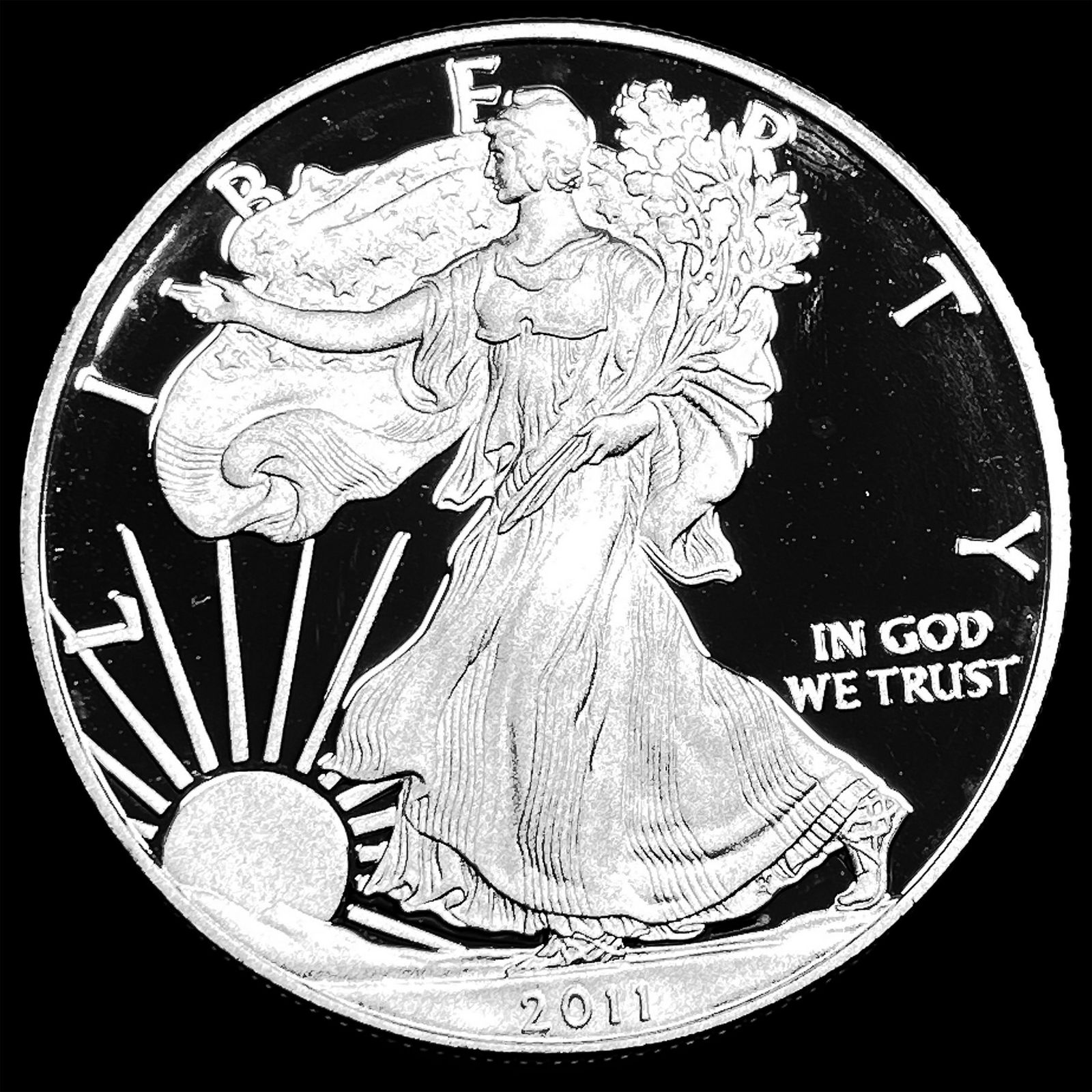 2011-W 1oz Silver American Eagle $1 CHOICE PROOF (1 of 2)