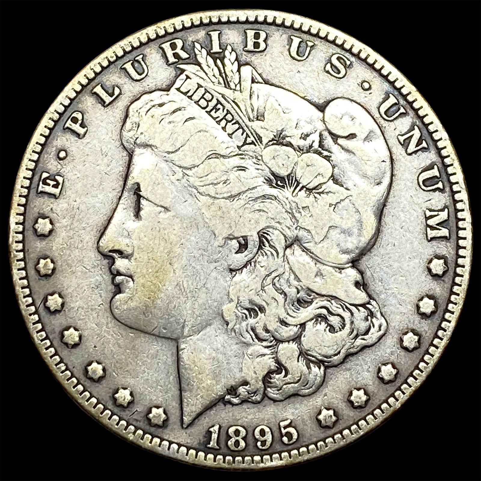 1895-O Silver Morgan Dollar NICELY CIRCULATED (1 of 2)