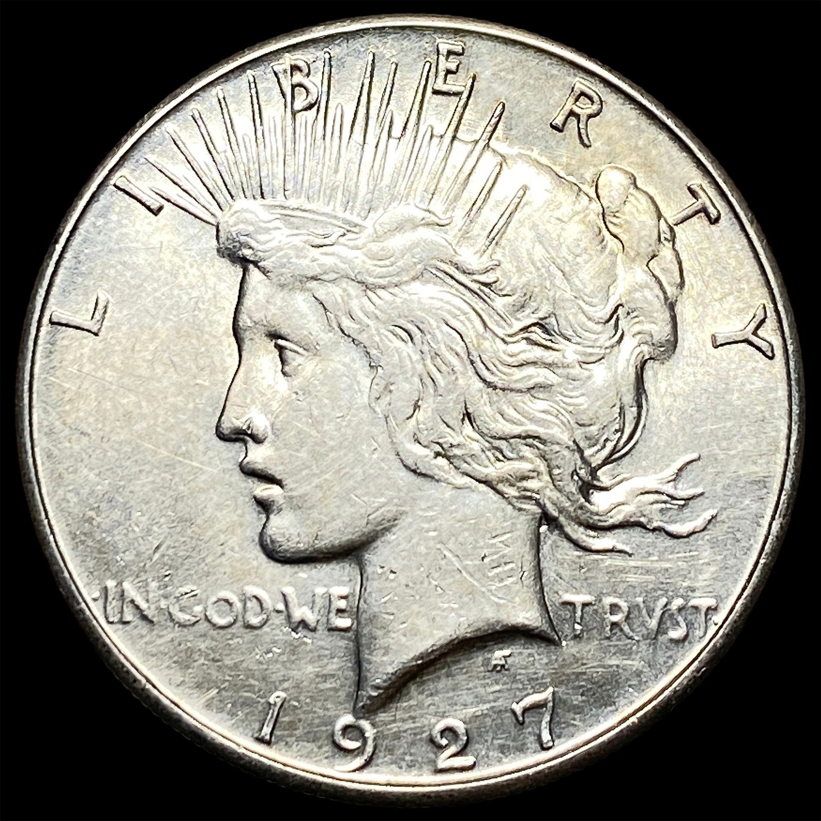 1927-S Peace Silver Dollar CLOSELY UNCIRCULATED (1 of 2)