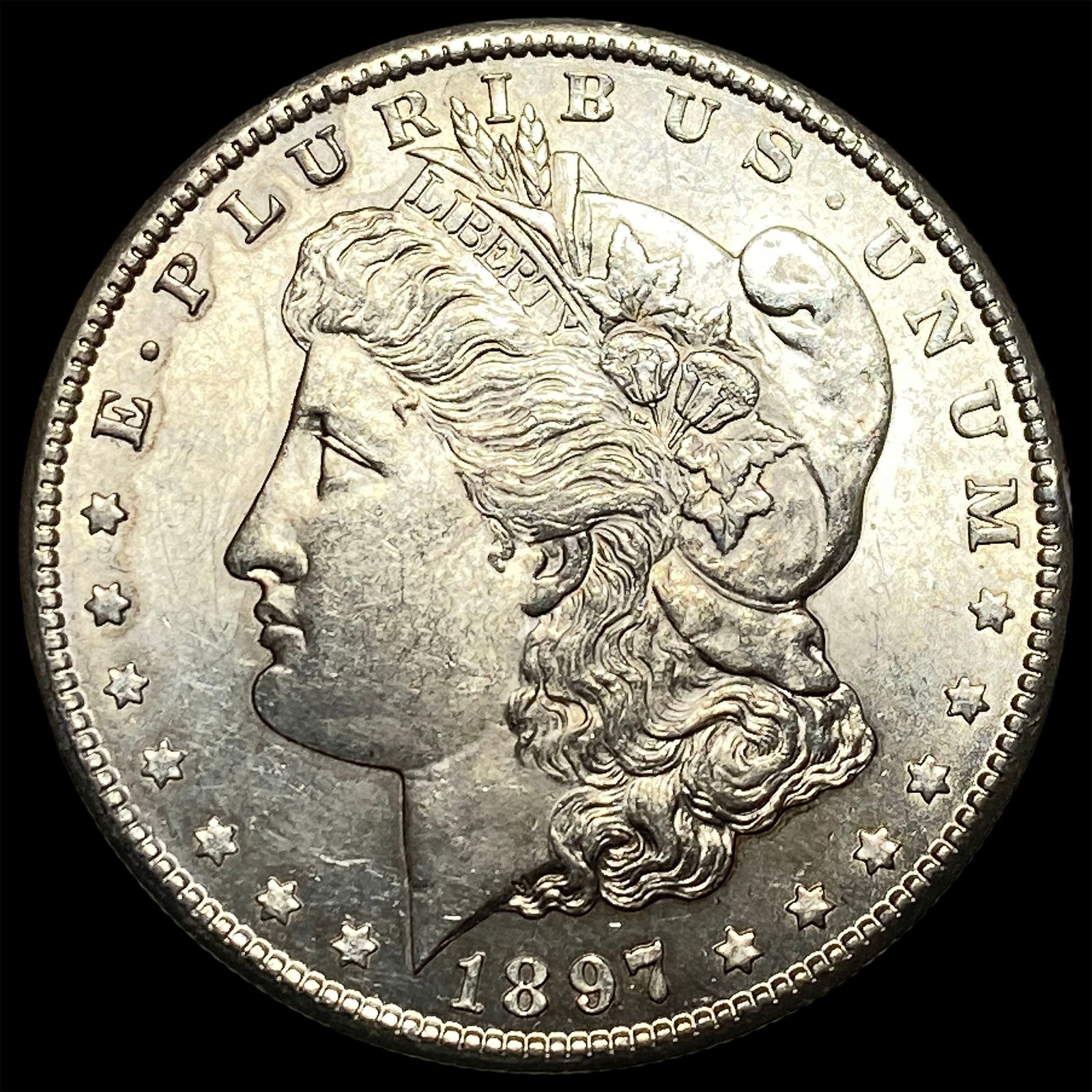 1897-S Silver Morgan Dollar UNCIRCULATED: 1897-S Silver Morgan Dollar UNCIRCULATED