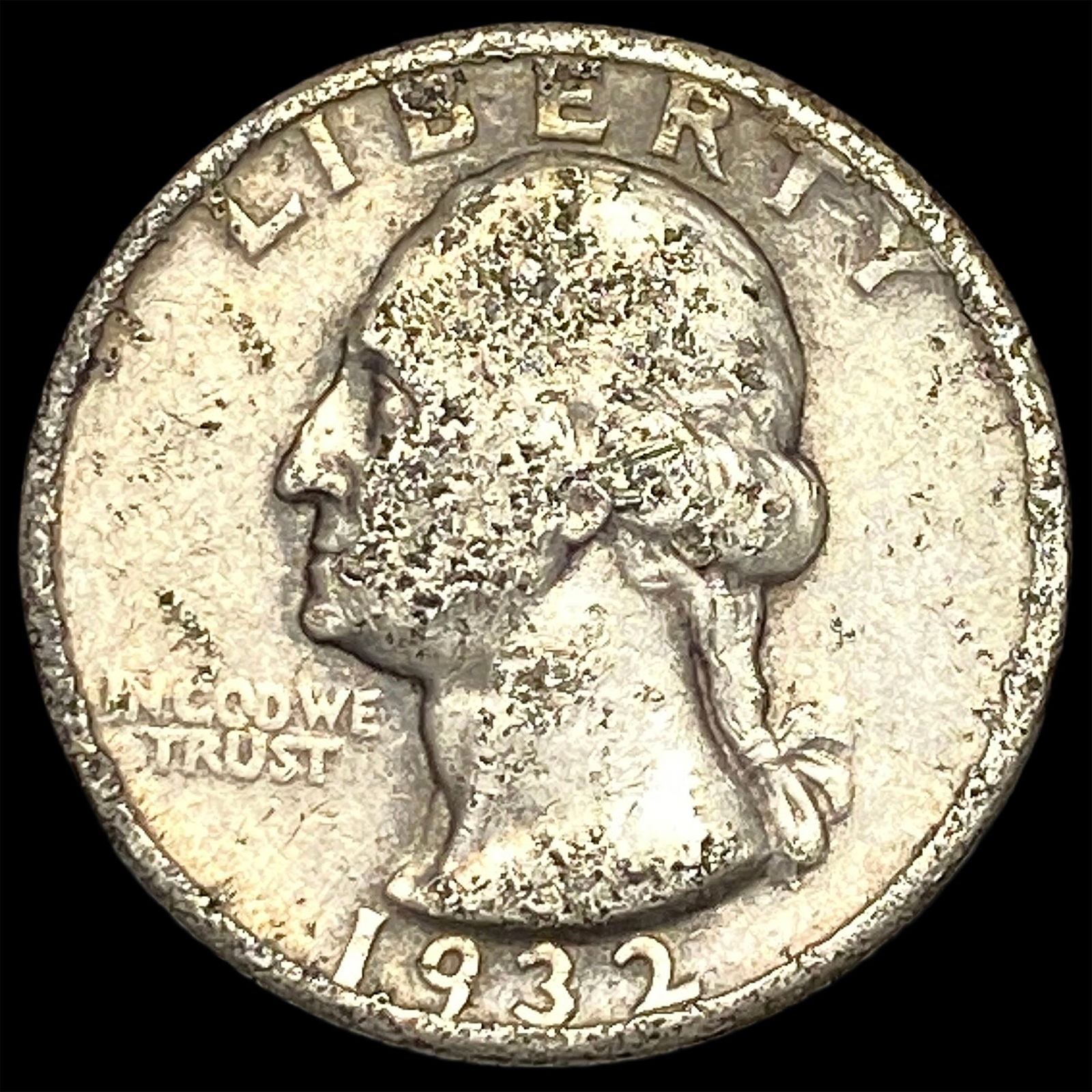 1932-D Silver Washington Quarter CHOICE BU (1 of 2)