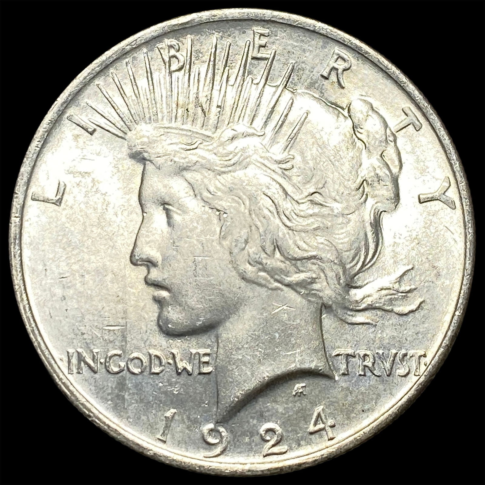 1924 Peace Silver Dollar UNCIRCULATED: 1924 Peace Silver Dollar UNCIRCULATED
