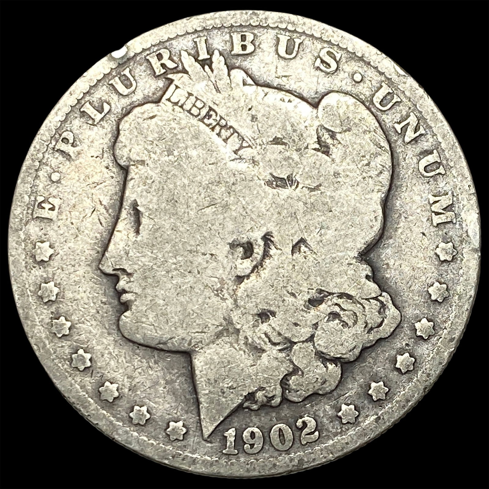 1902-O Silver Morgan Dollar NICELY CIRCULATED: 1902-O Silver Morgan Dollar NICELY CIRCULATED