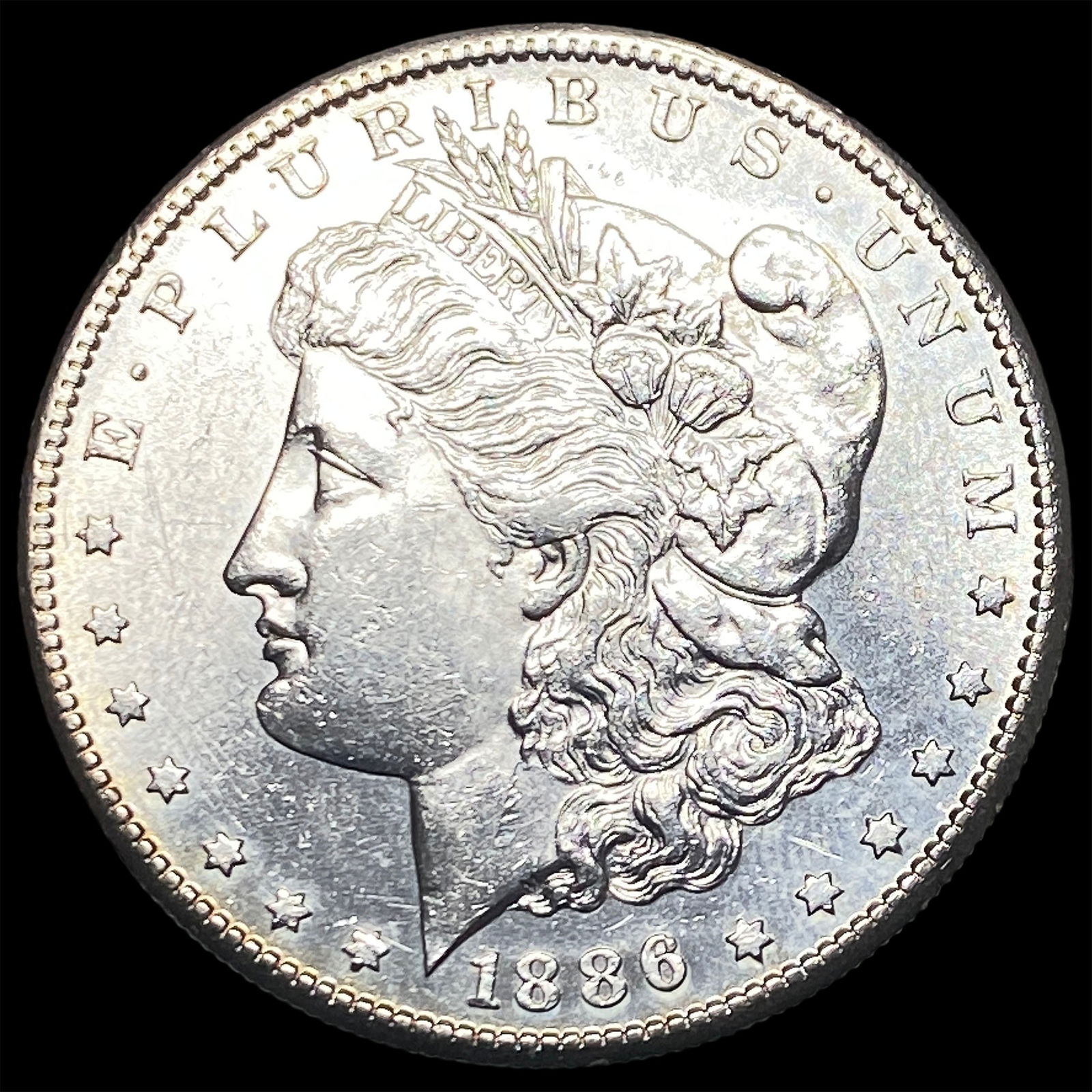 1886-S Silver Morgan Dollar UNCIRCULATED: 1886-S Silver Morgan Dollar UNCIRCULATED
