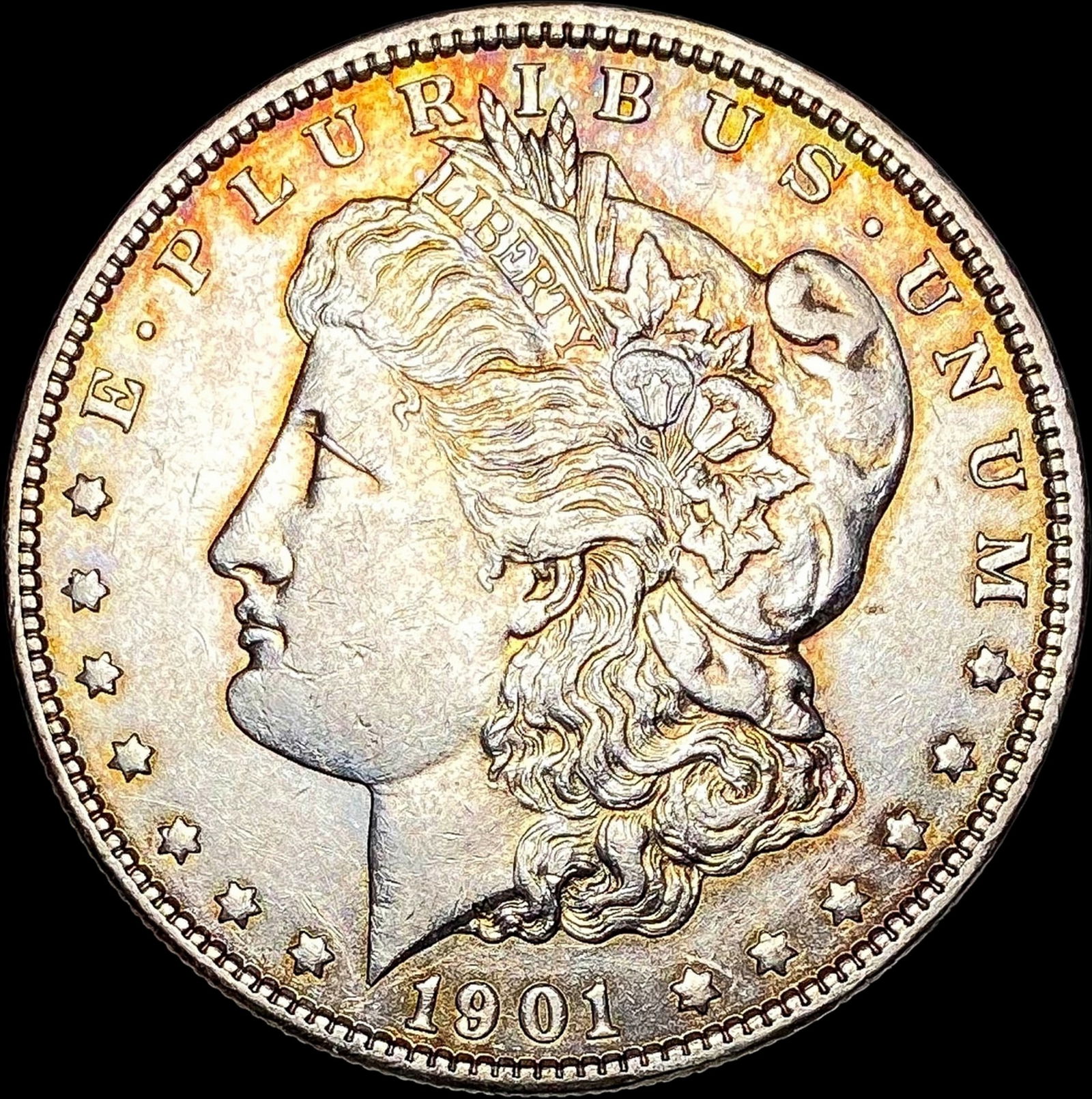 1901 Morgan Silver Dollar CLOSELY UNCIRCULATED: 1901 Morgan Silver Dollar CLOSELY UNCIRCULATED