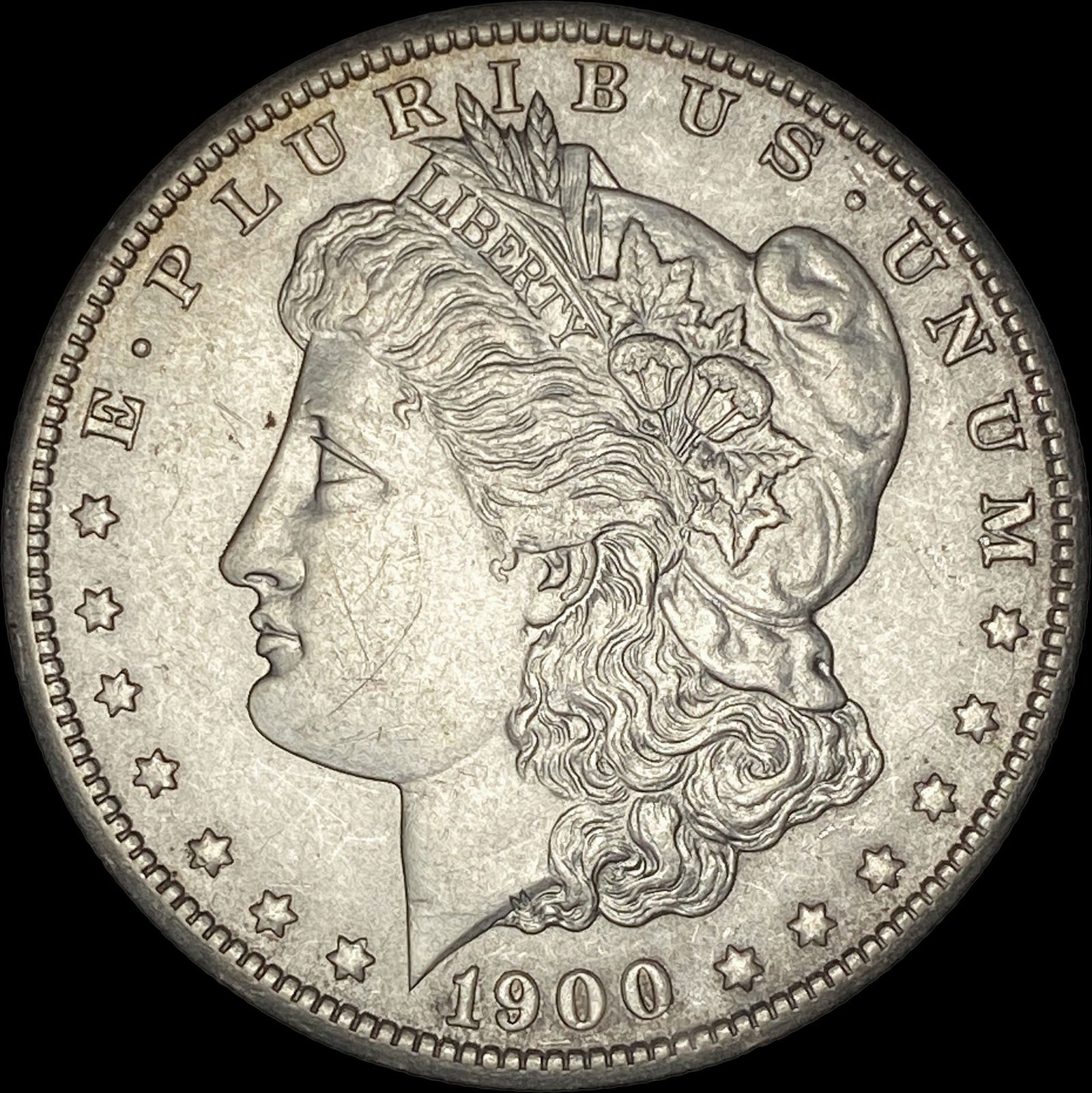 1900-S Silver Morgan Dollar CLOSELY UNCIRCULATED (1 of 2)