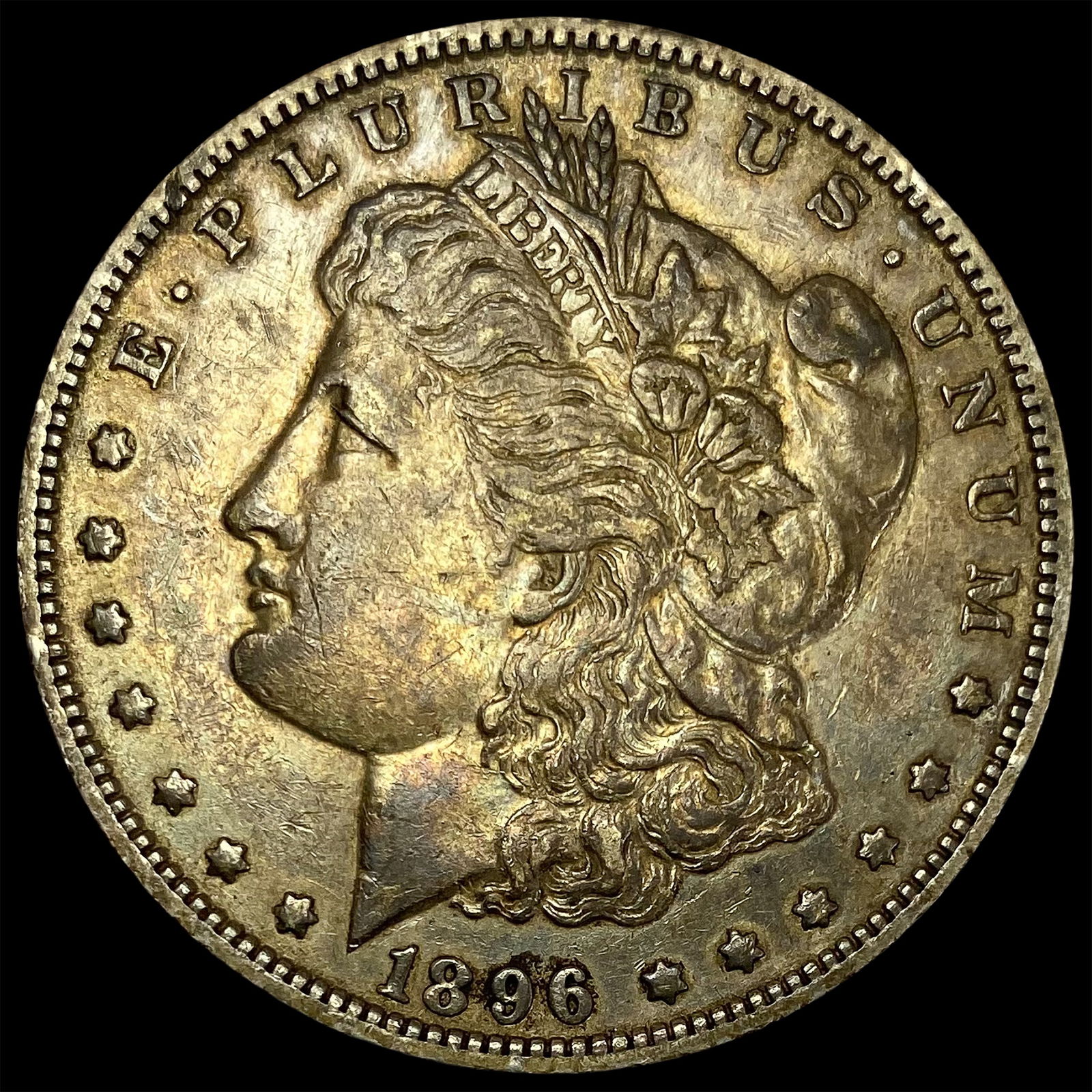 1896-O Silver Morgan Dollar CLOSELY UNCIRCULATED (1 of 2)