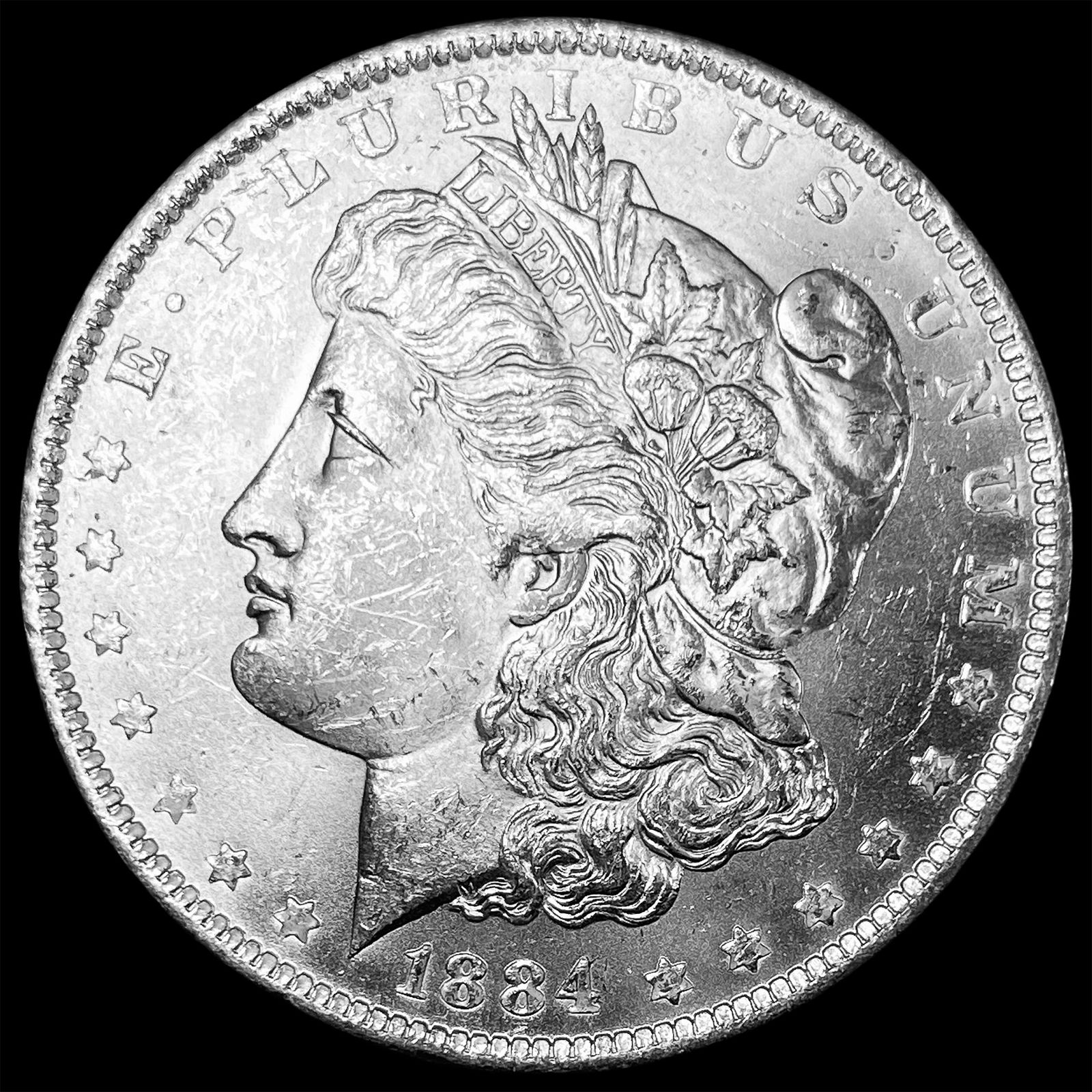 1884-O Silver Morgan Dollar CHOICE BU: 1884-O Silver Morgan Dollar CHOICE BU