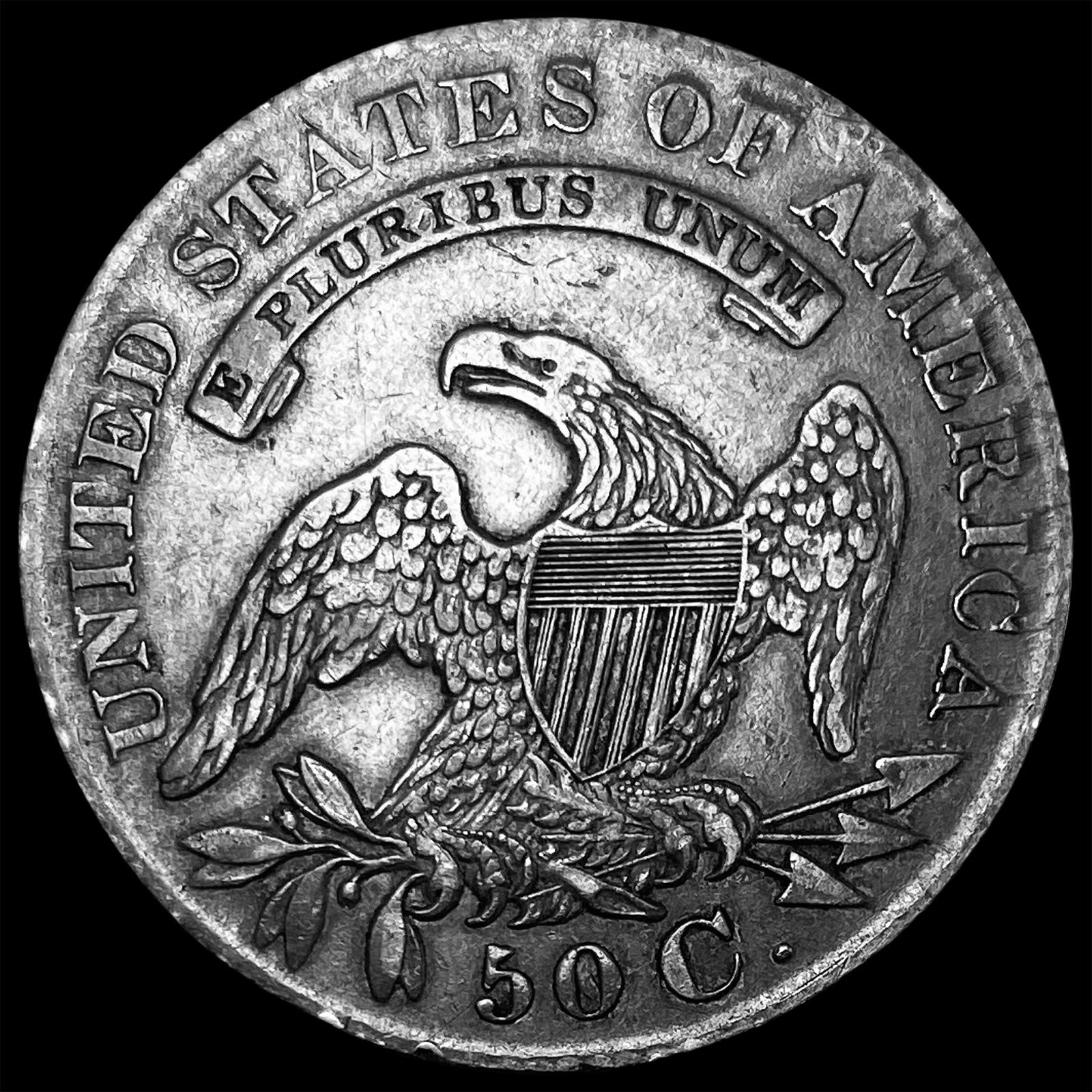 1829 Capped Bust Half Dollar HIGH GRADE - 2