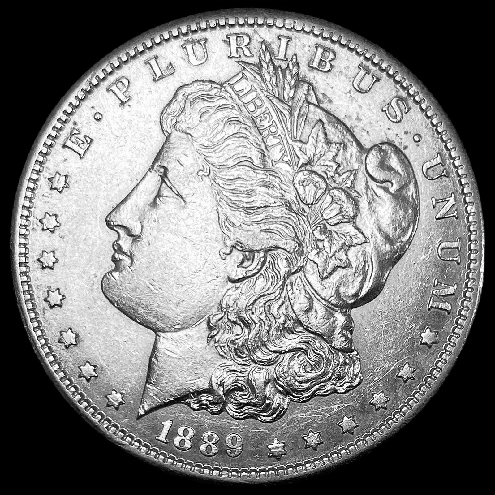 1889-S Silver Morgan Dollar CHOICE AU (1 of 2)