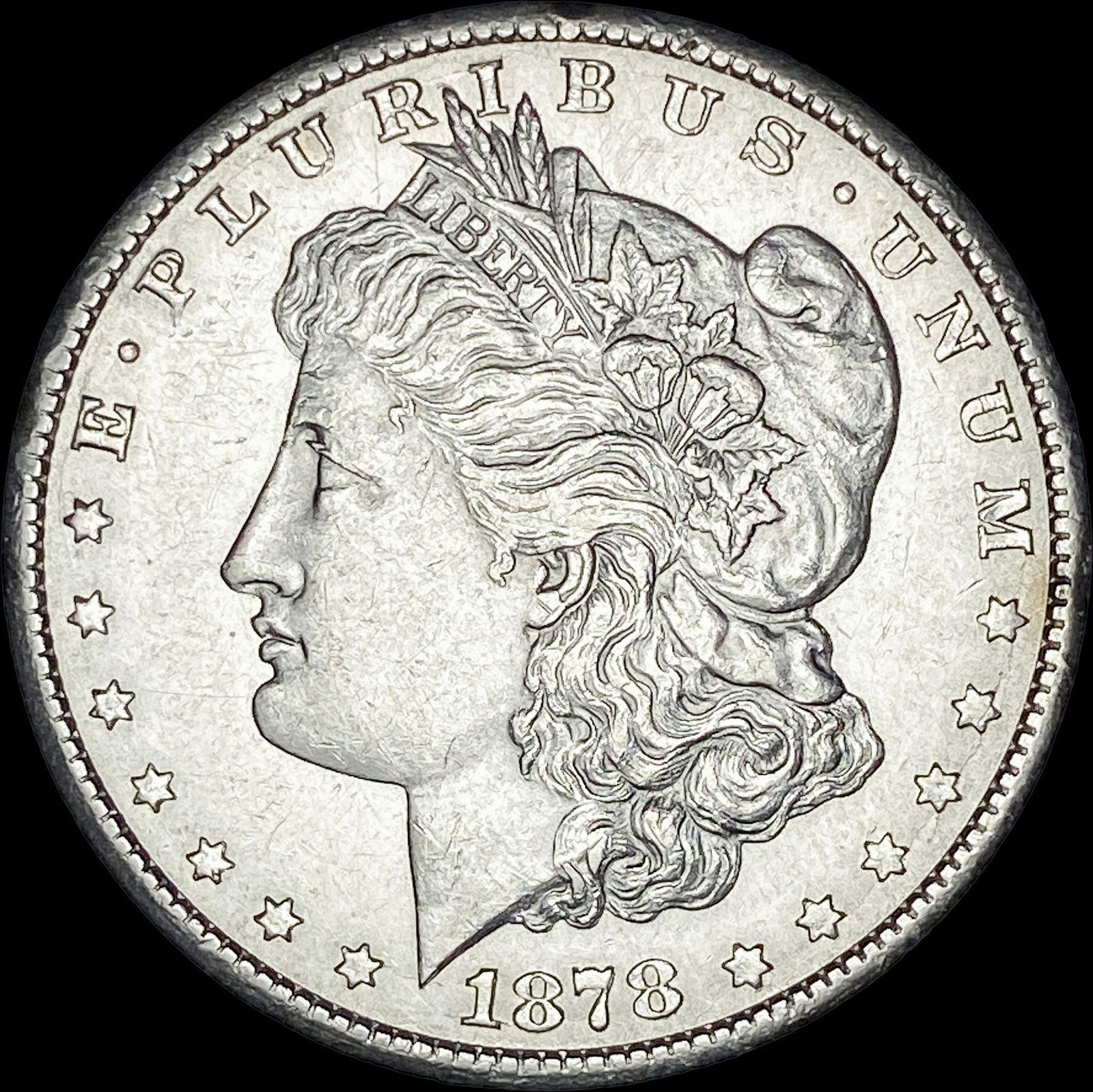 1878-CC Silver Morgan Dollar UNCIRCULATED: 1878-CC Silver Morgan Dollar UNCIRCULATED