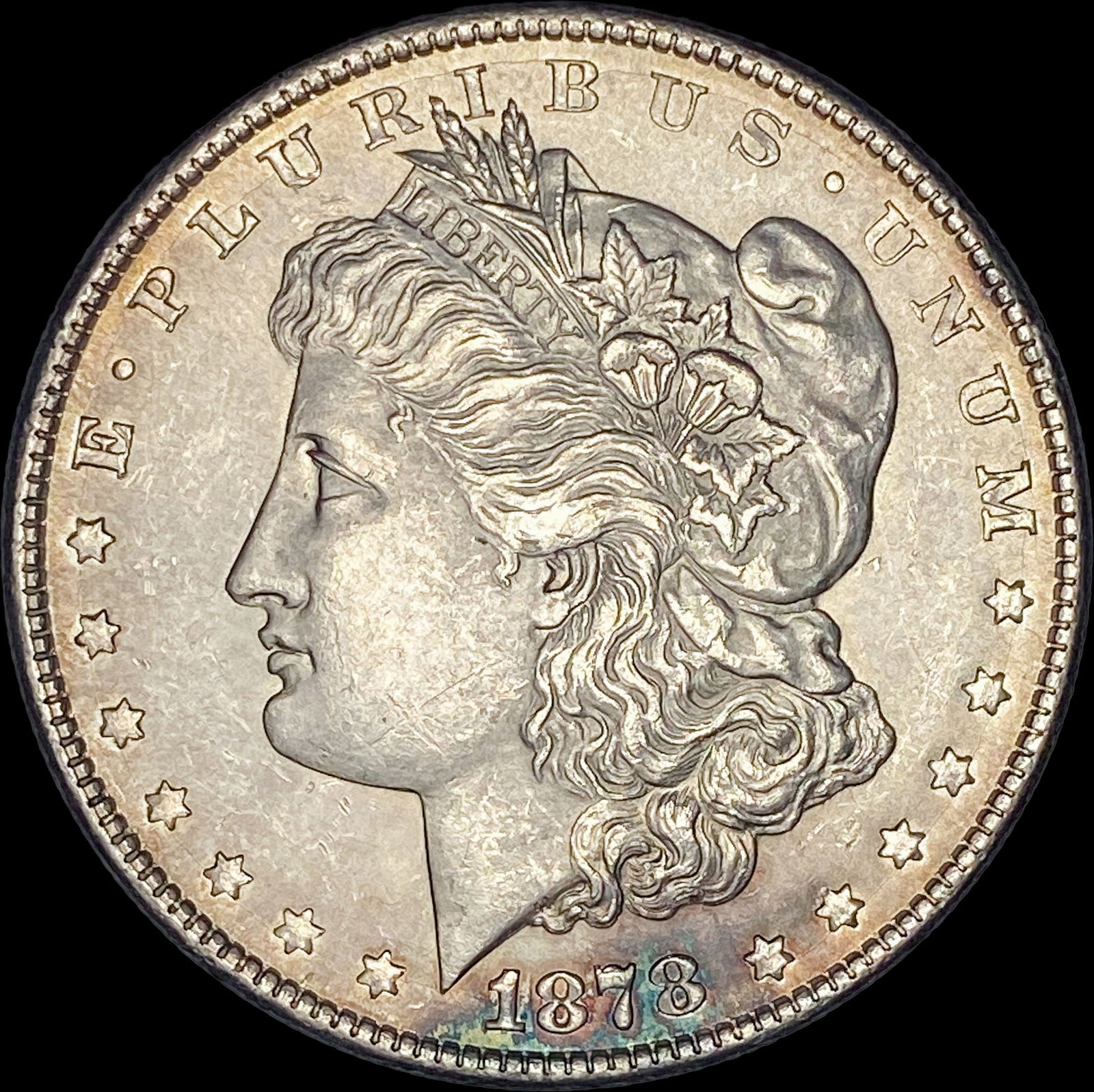 1878 8TF Silver Morgan Dollar UNCIRCULATED: 1878 8TF Silver Morgan Dollar UNCIRCULATED