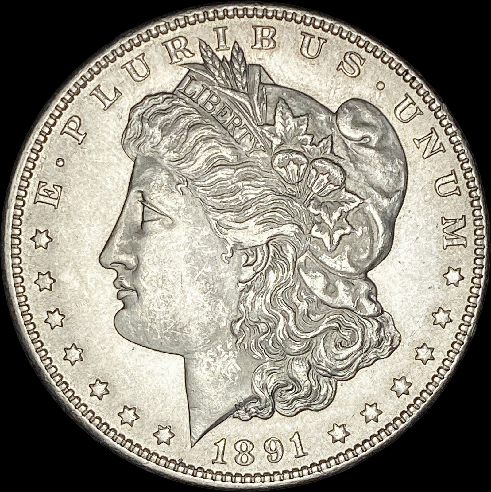 1891 Morgan Silver Dollar CHOICE BU (1 of 2)