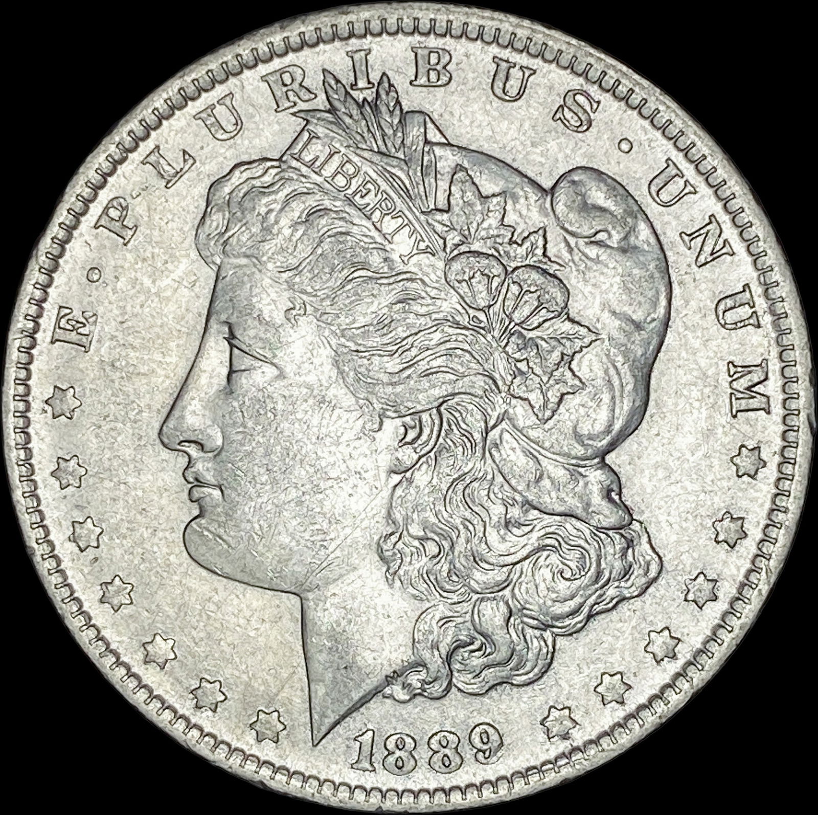 1889-O Silver Morgan Dollar CHOICE AU (1 of 2)