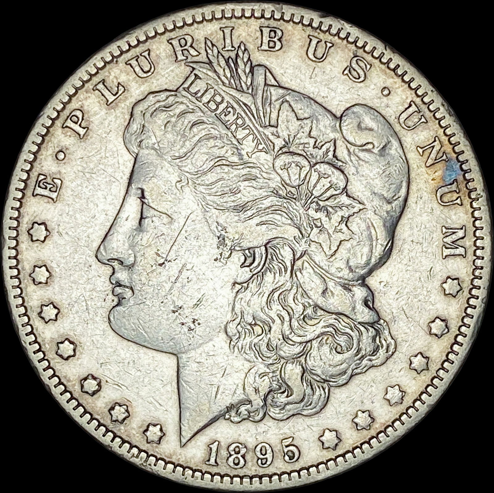 1895-O Silver Morgan Dollar NEARLY UNCIRCULATED: 1895-O Silver Morgan Dollar NEARLY UNCIRCULATED