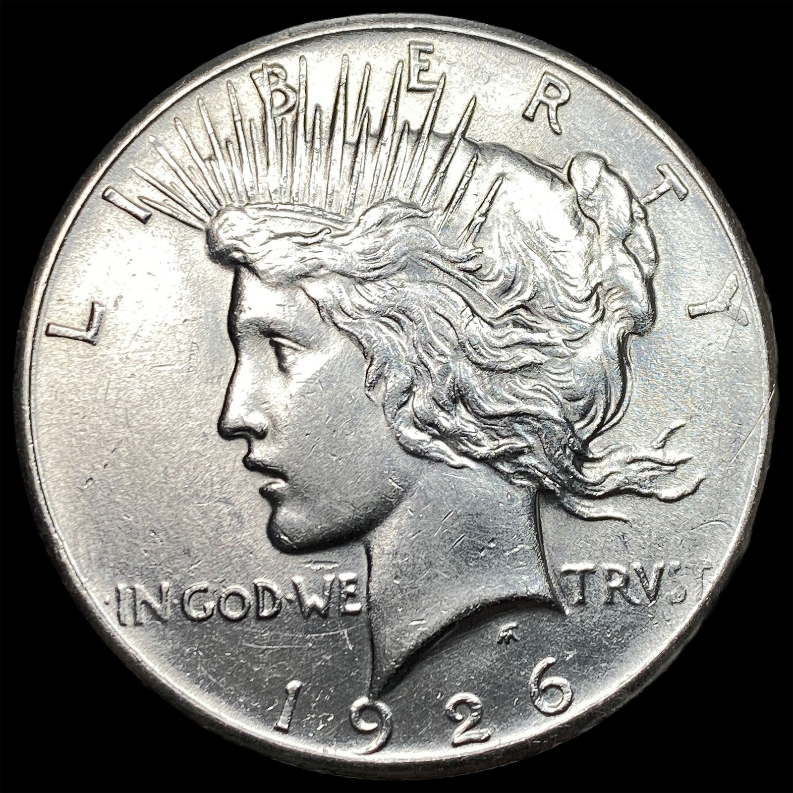 1926 Peace Silver Dollar CLOSELY UNCIRCULATED: 1926 Peace Silver Dollar CLOSELY UNCIRCULATED