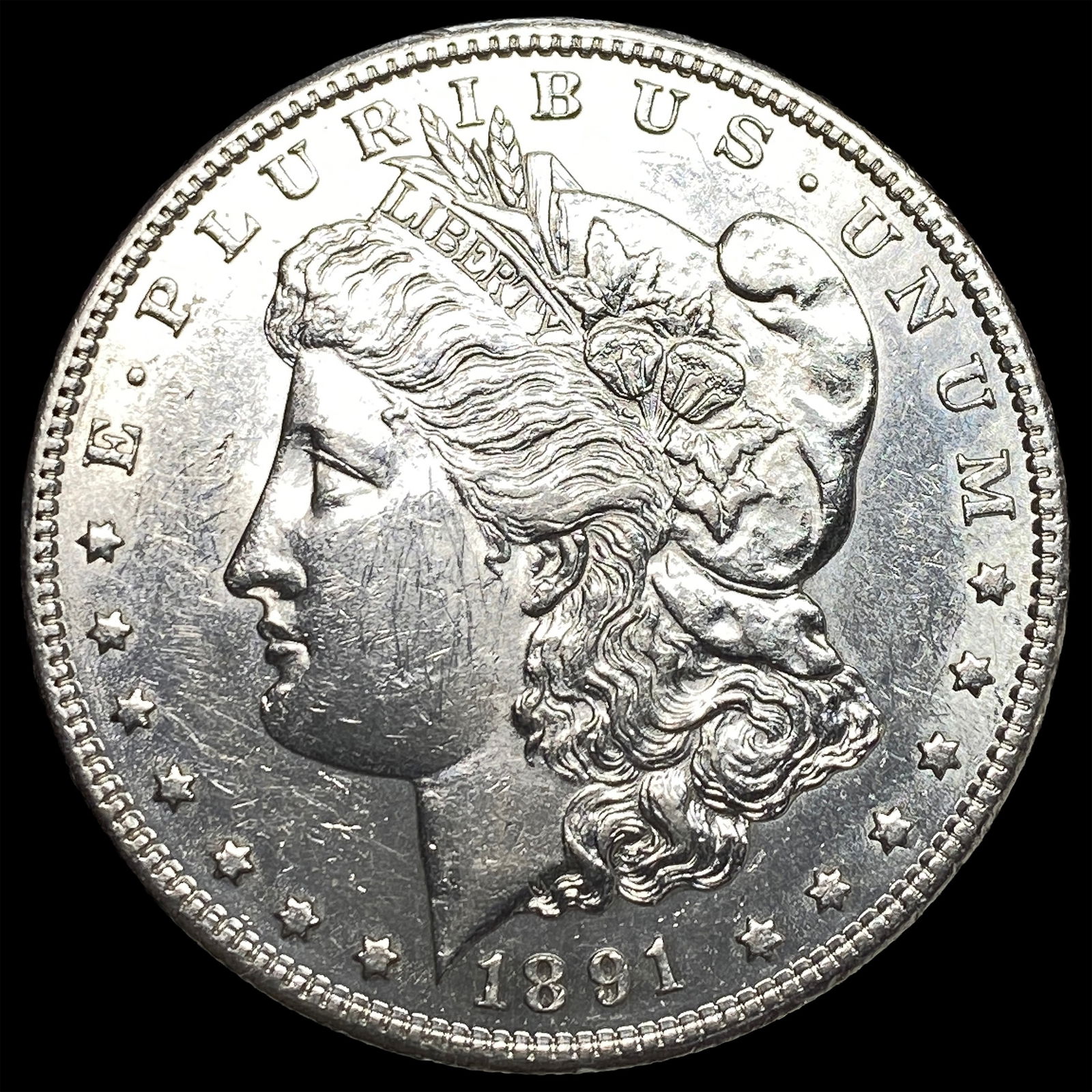 1891-S Silver Morgan Dollar UNCIRCULATED: 1891-S Silver Morgan Dollar UNCIRCULATED