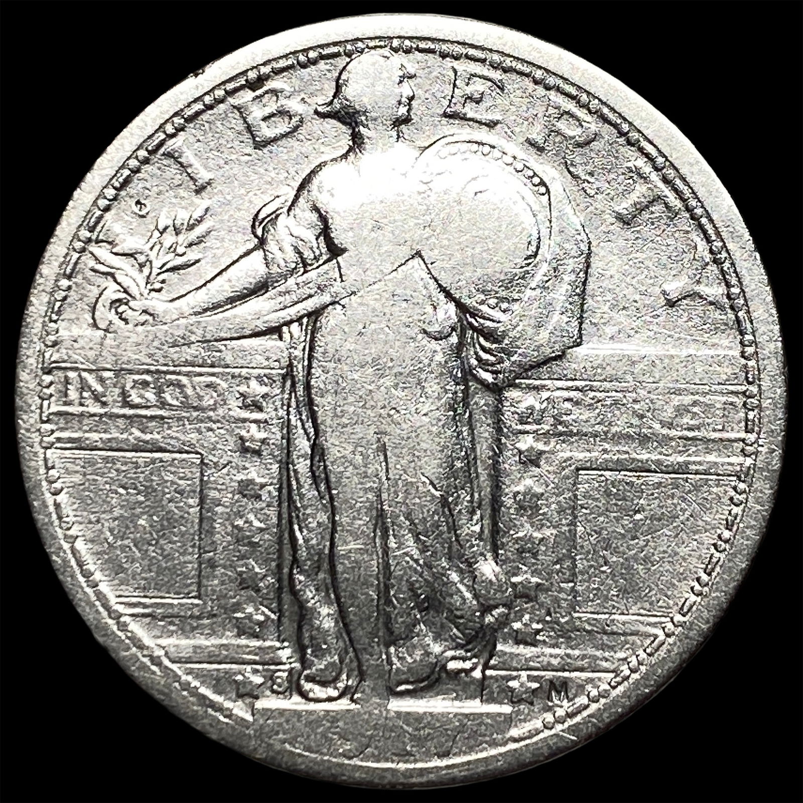 1929 Standing Liberty Quarter NICELY CIRCULATED (1 of 2)