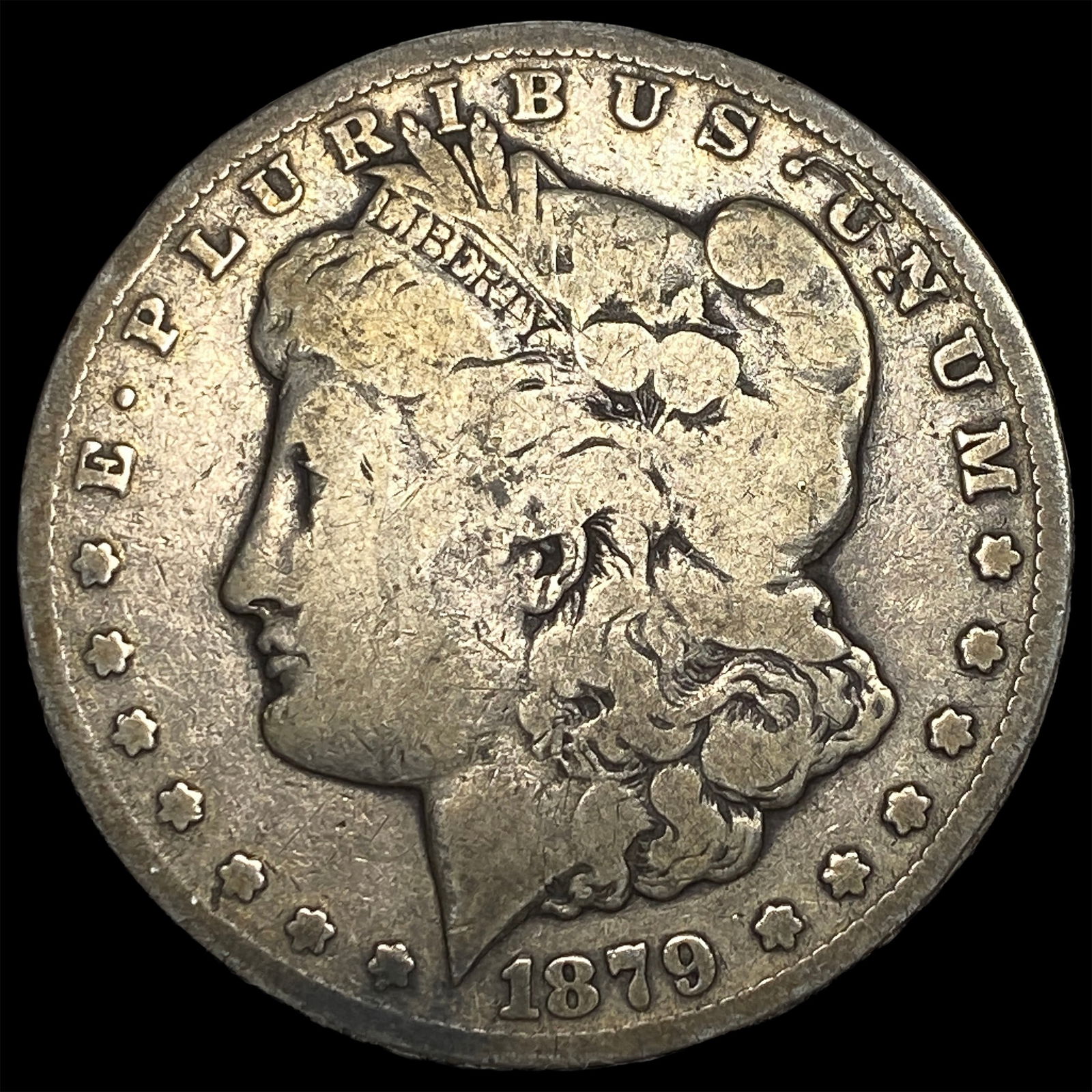 1879-CC Silver Morgan Dollar NICELY CIRCULATED (1 of 2)