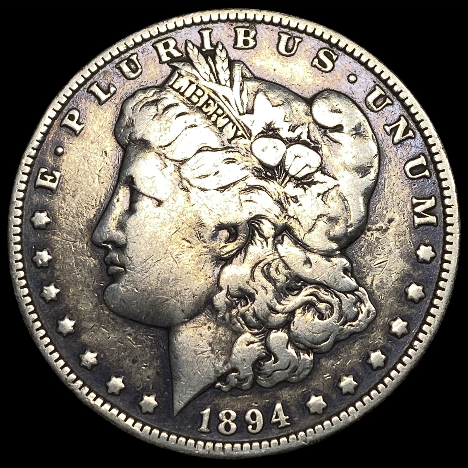 1894-O Silver Morgan Dollar NICELY CIRCULATED: 1894-O Silver Morgan Dollar NICELY CIRCULATED