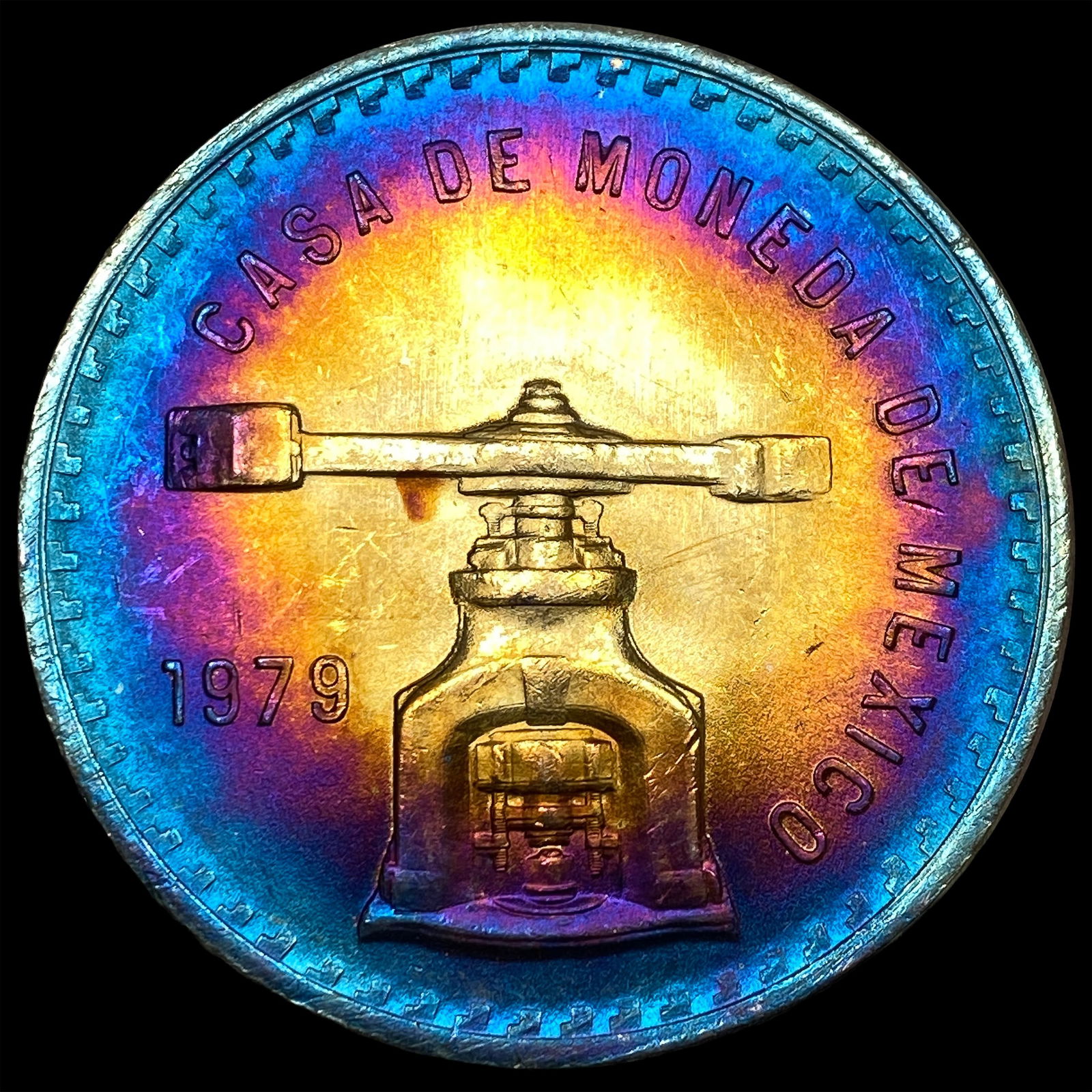 1979 Mexico Silver 1 Onza (Casa de Moneda) SUPERB GEM BU: 1979 Mexico Silver 1 Onza (Casa de Moneda) SUPERB GEM BU